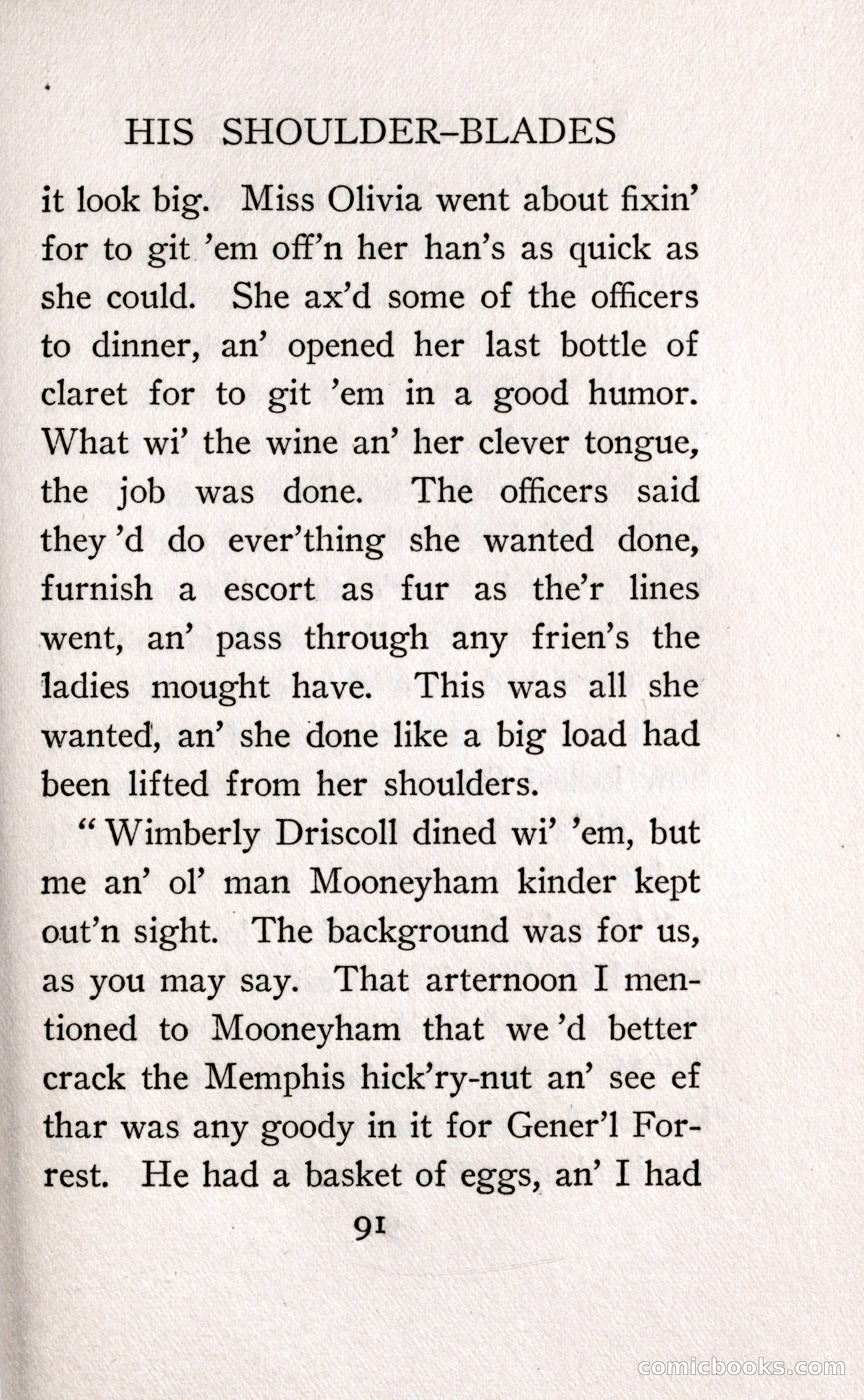 The Shadow Between His Shoulder Blades — page 105 of 158