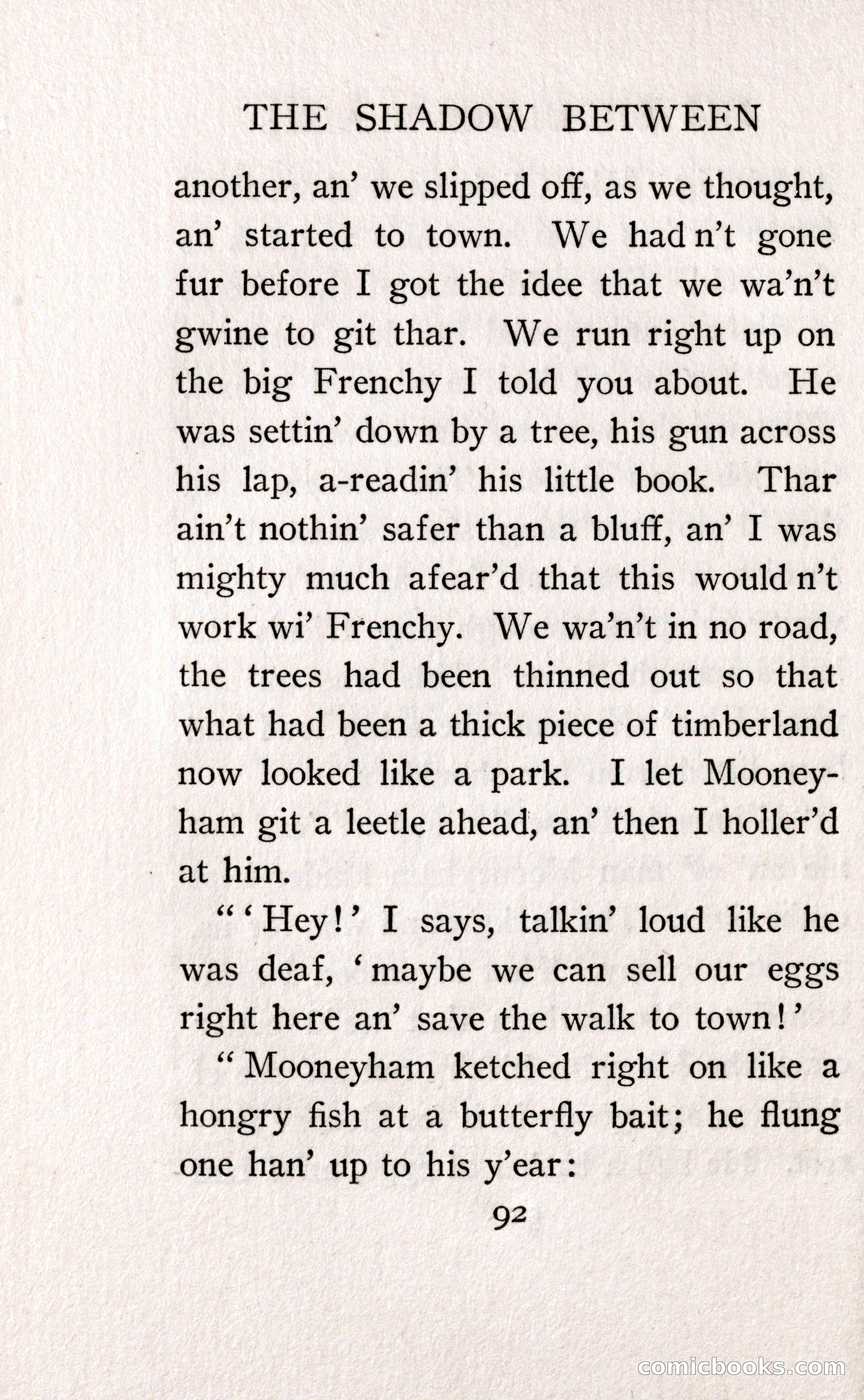 The Shadow Between His Shoulder Blades — page 106 of 158