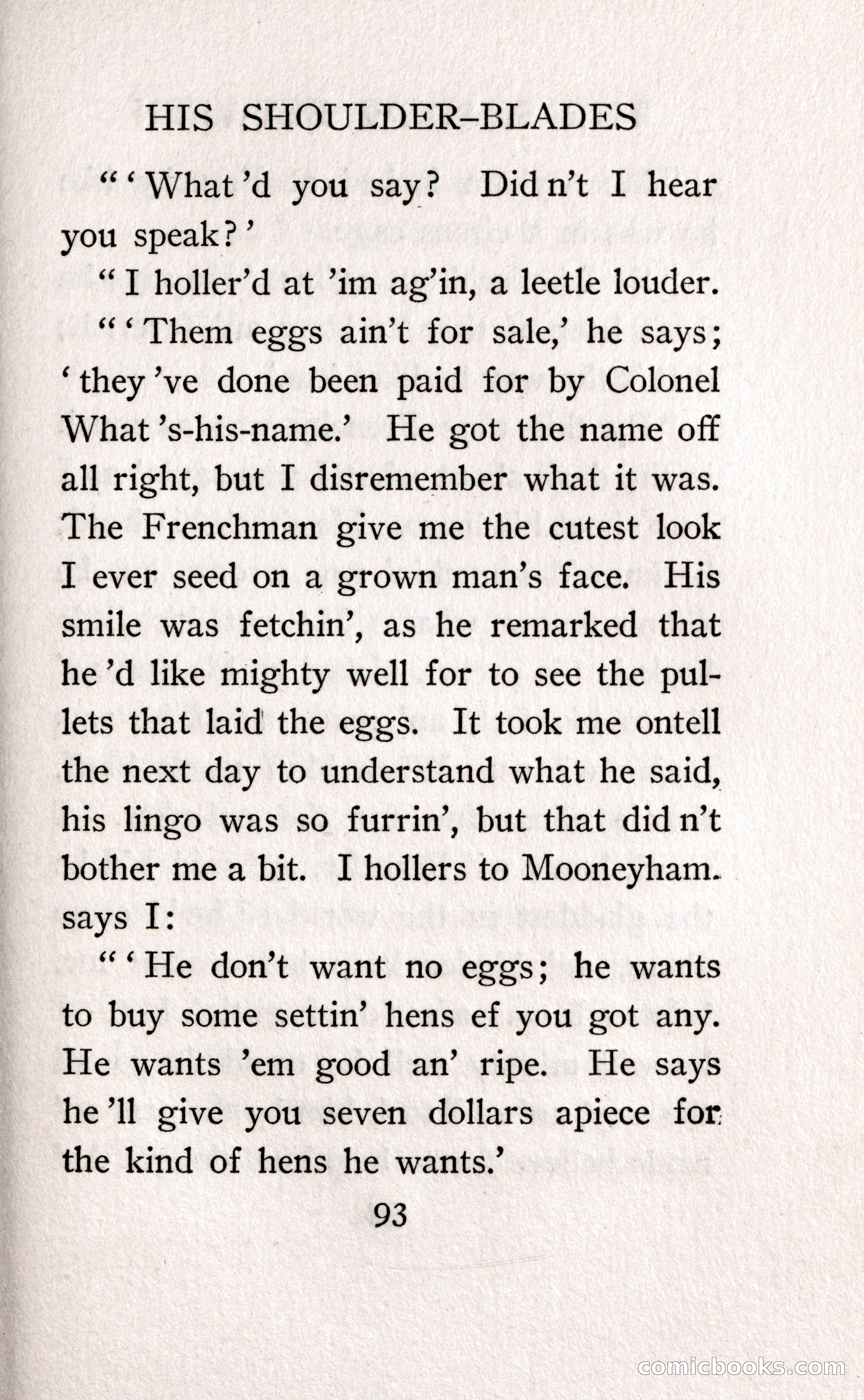 The Shadow Between His Shoulder Blades — page 107 of 158
