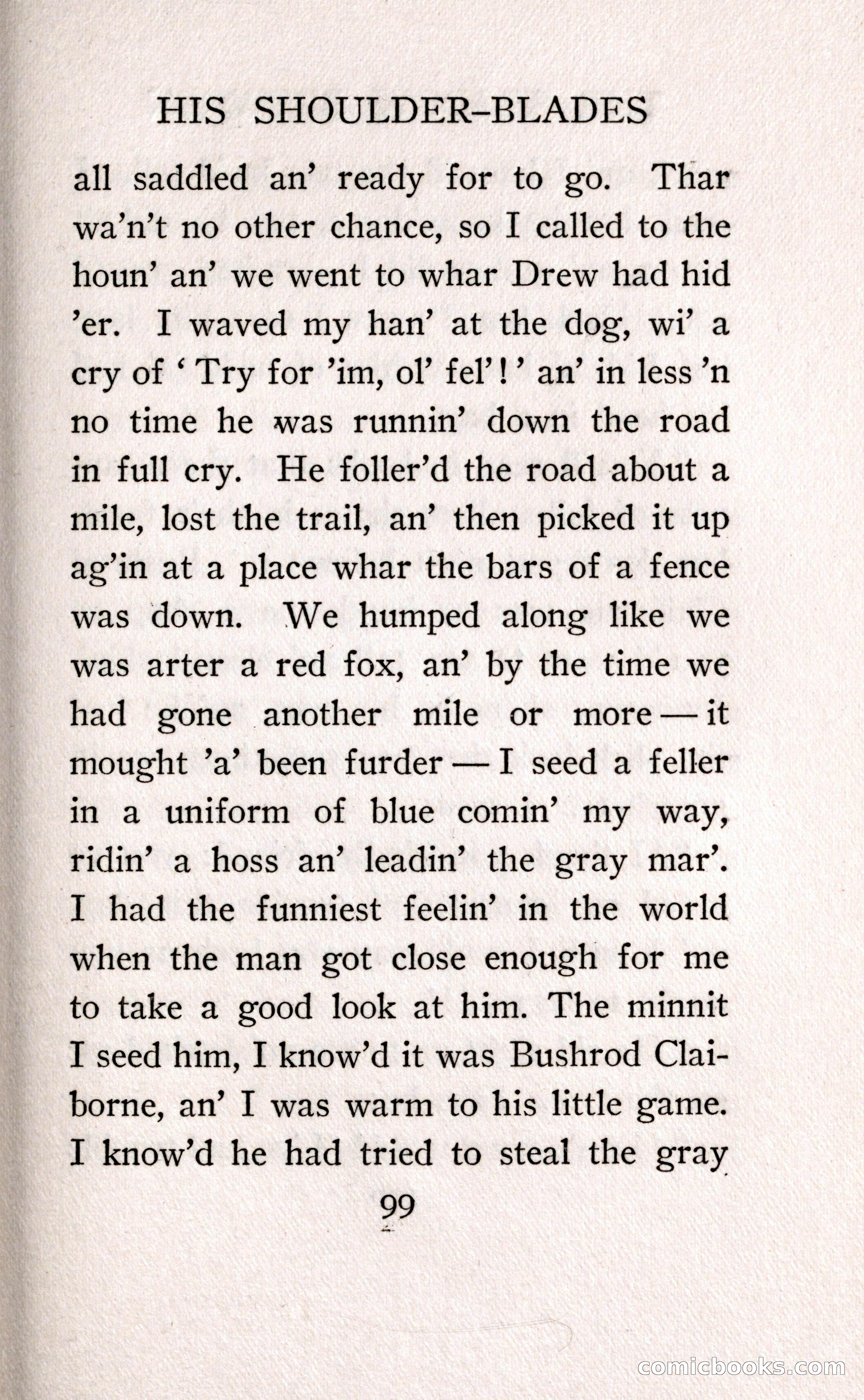 The Shadow Between His Shoulder Blades — page 113 of 158