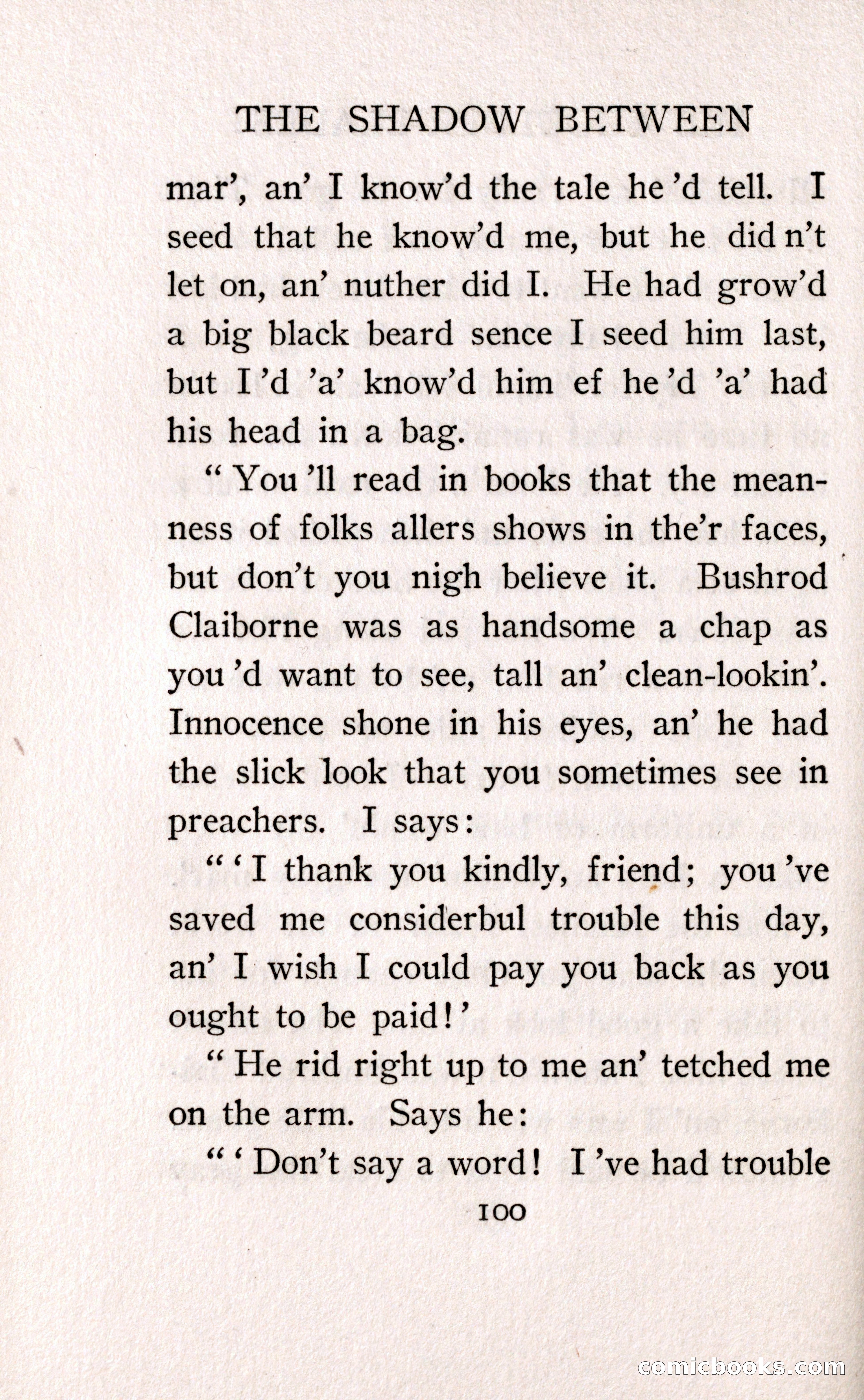 The Shadow Between His Shoulder Blades — page 114 of 158