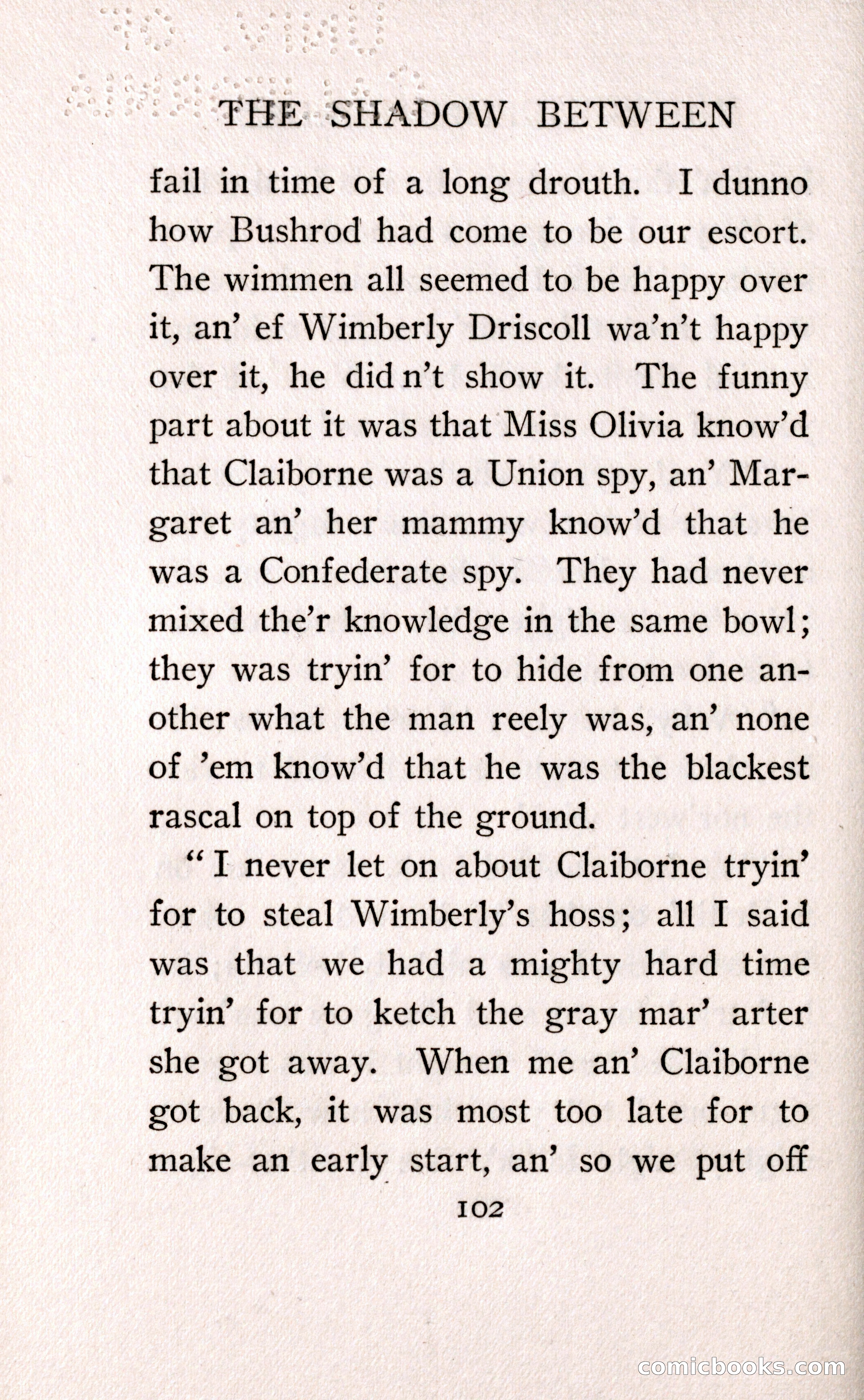 The Shadow Between His Shoulder Blades — page 116 of 158