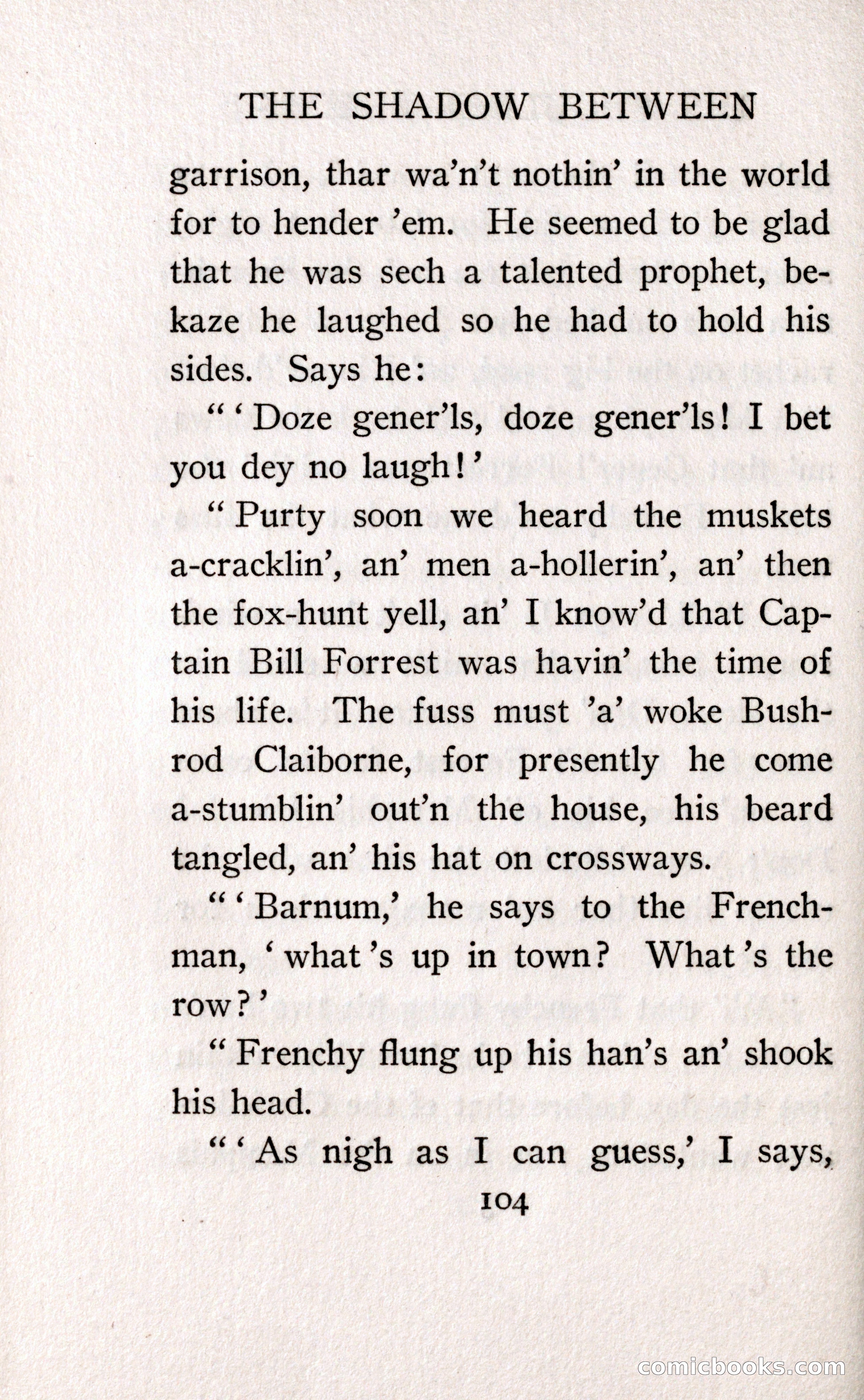 The Shadow Between His Shoulder Blades — page 118 of 158