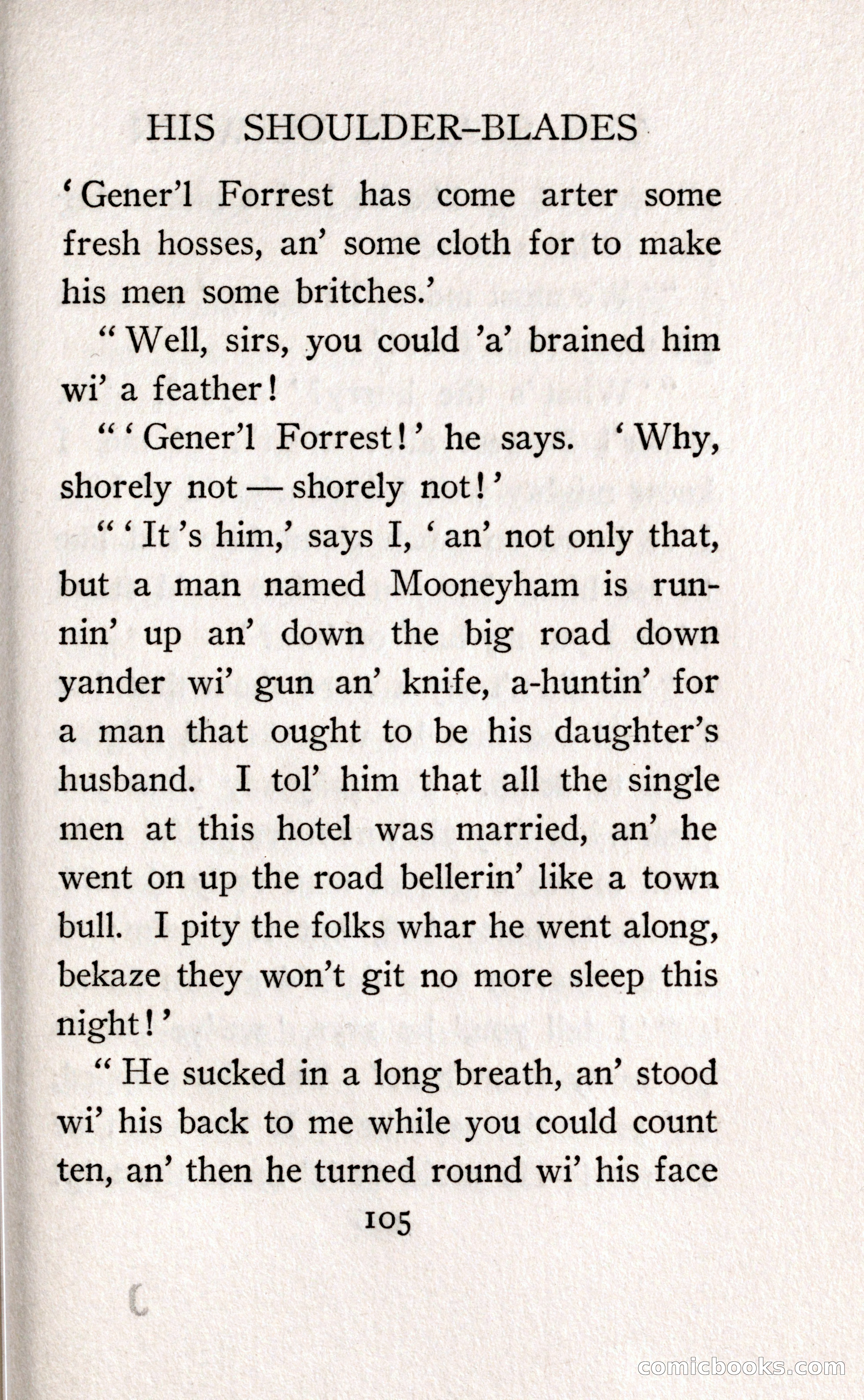 The Shadow Between His Shoulder Blades — page 119 of 158