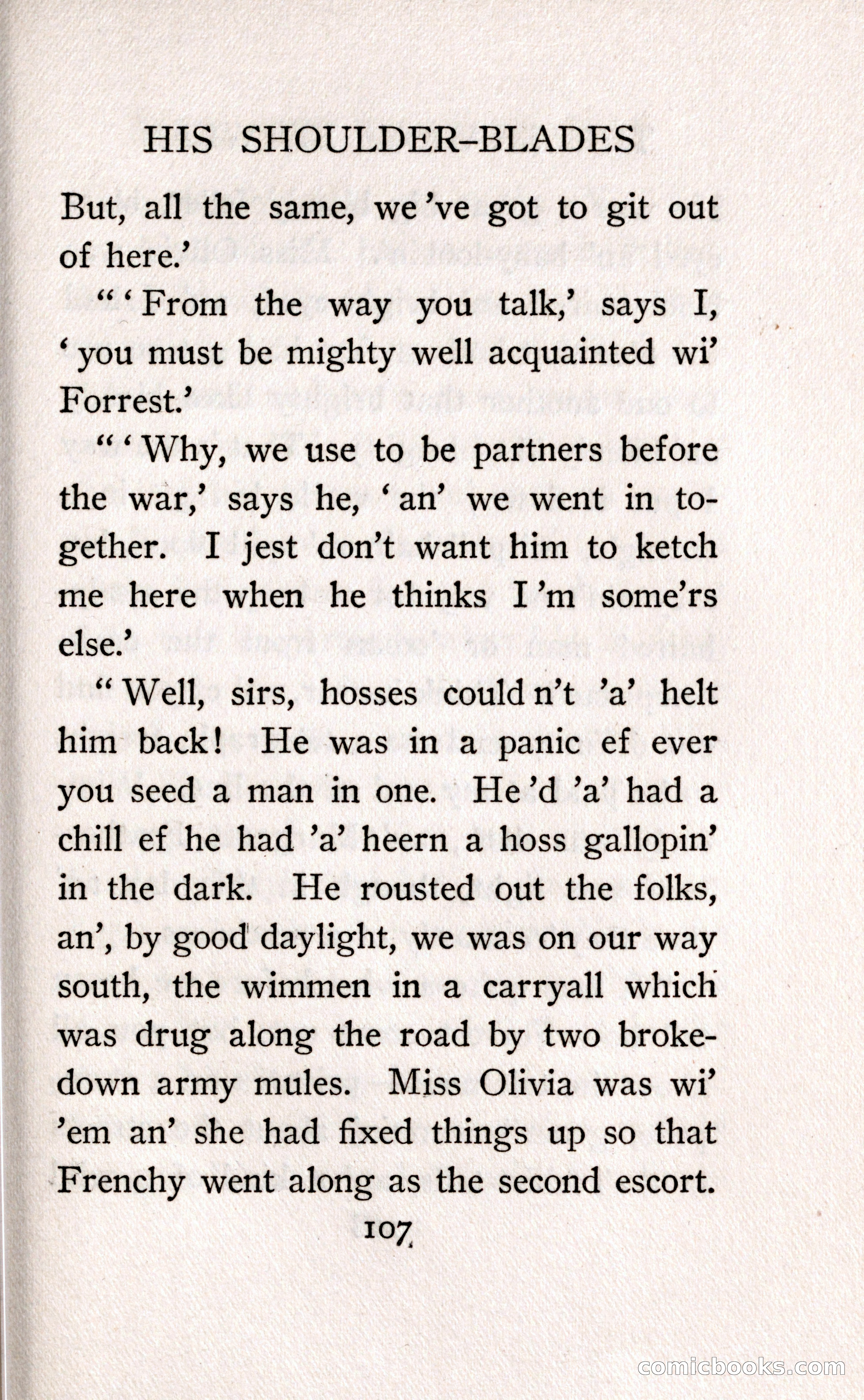 The Shadow Between His Shoulder Blades — page 121 of 158