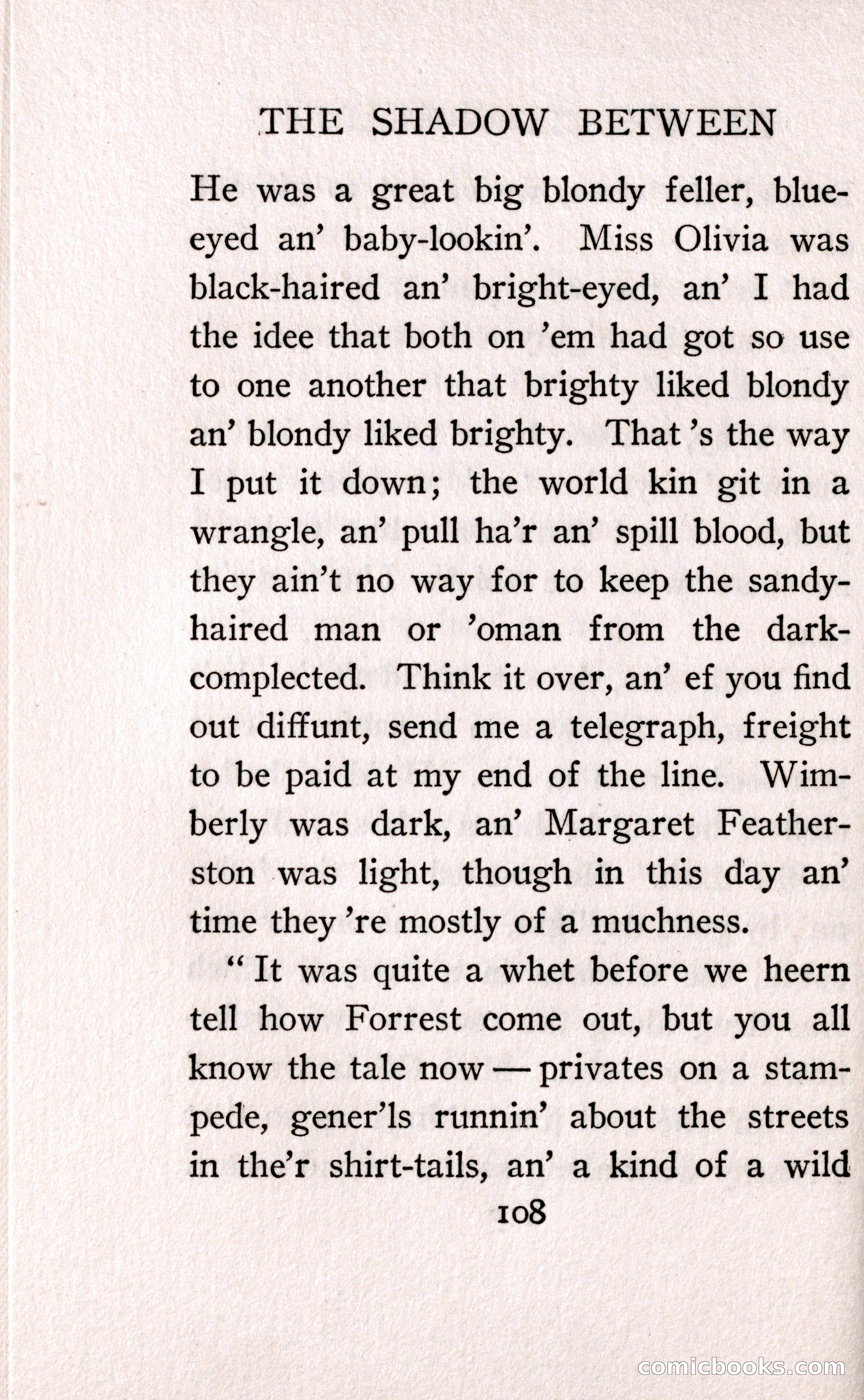 The Shadow Between His Shoulder Blades — page 122 of 158