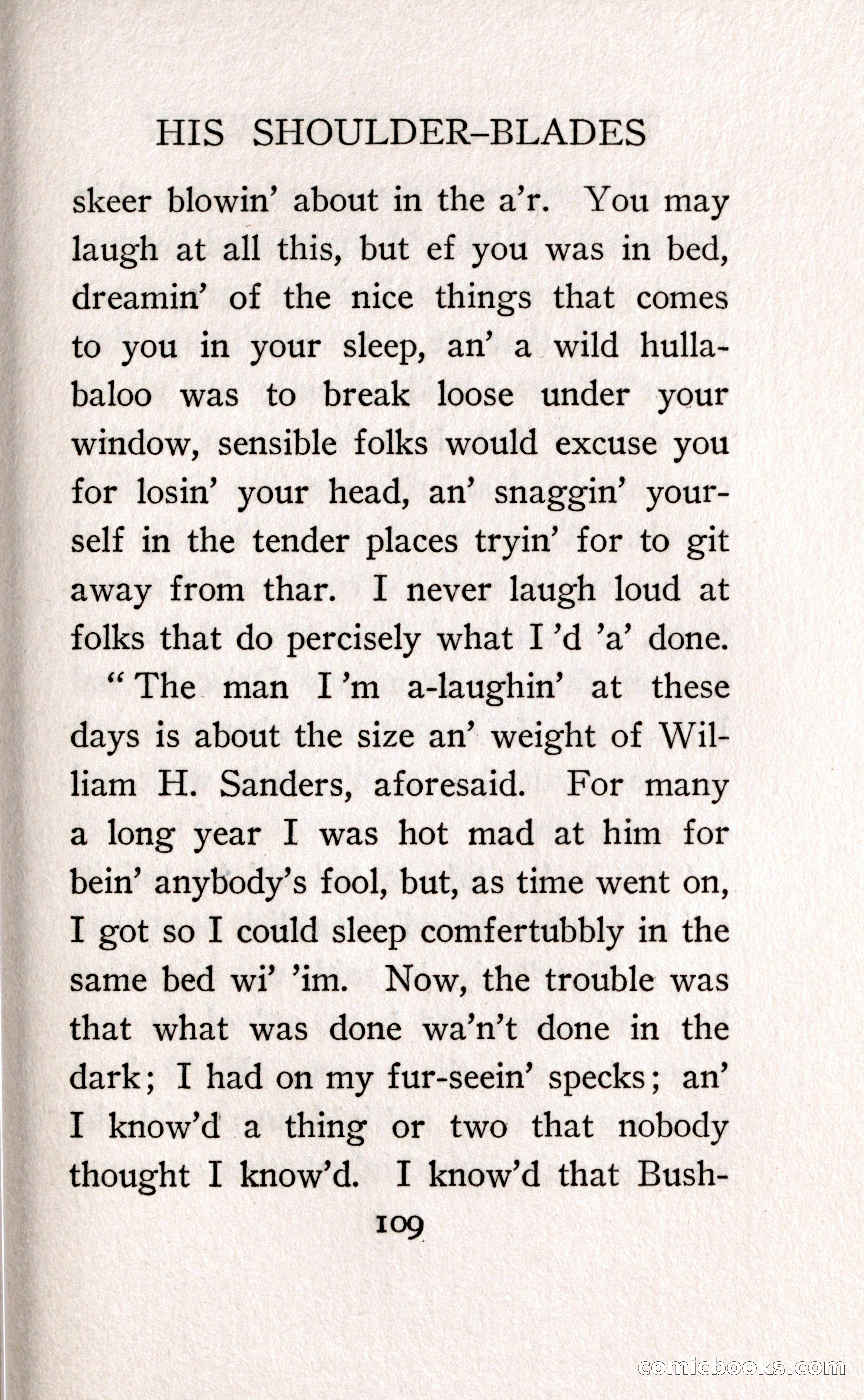 The Shadow Between His Shoulder Blades — page 123 of 158