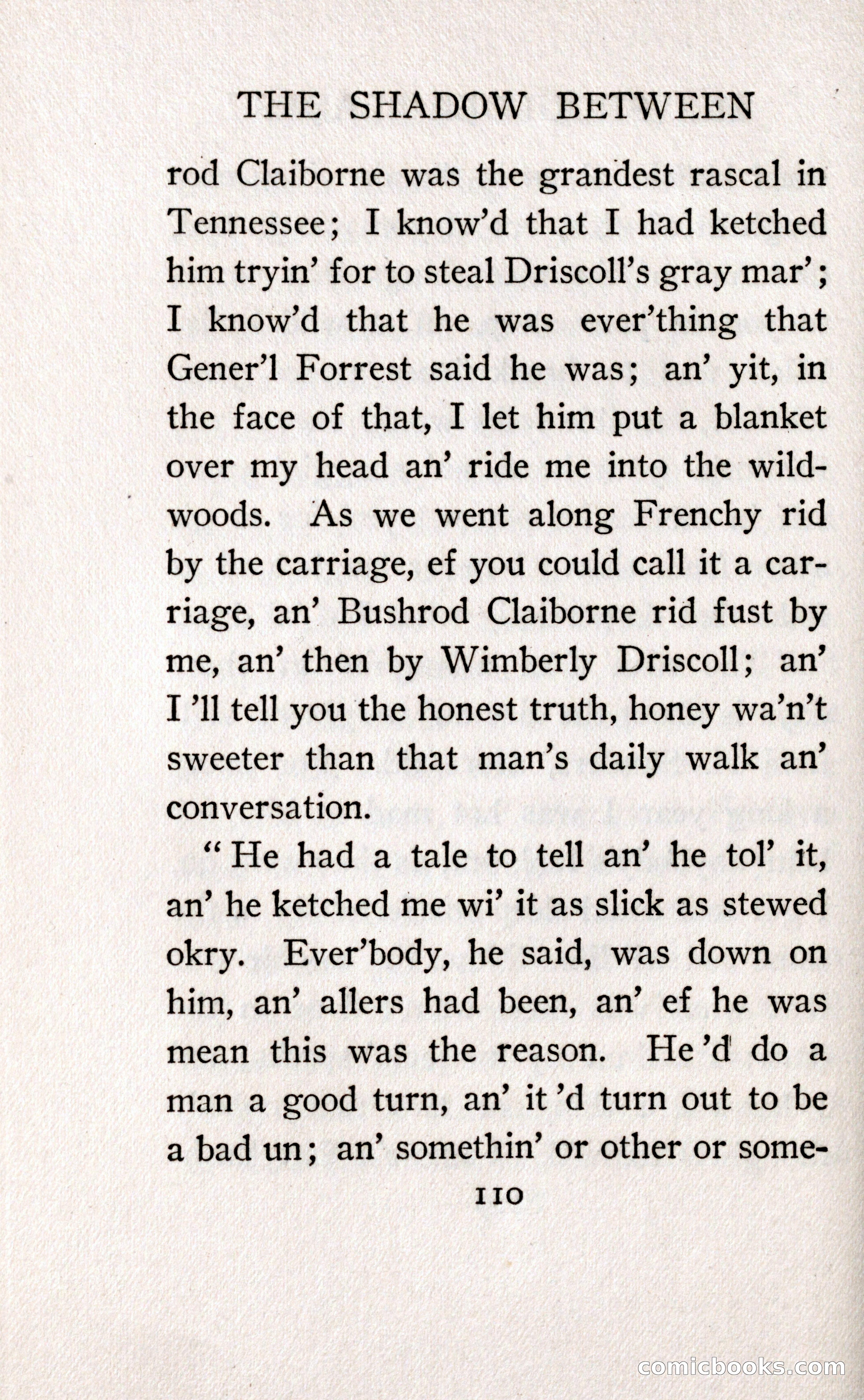 The Shadow Between His Shoulder Blades — page 124 of 158