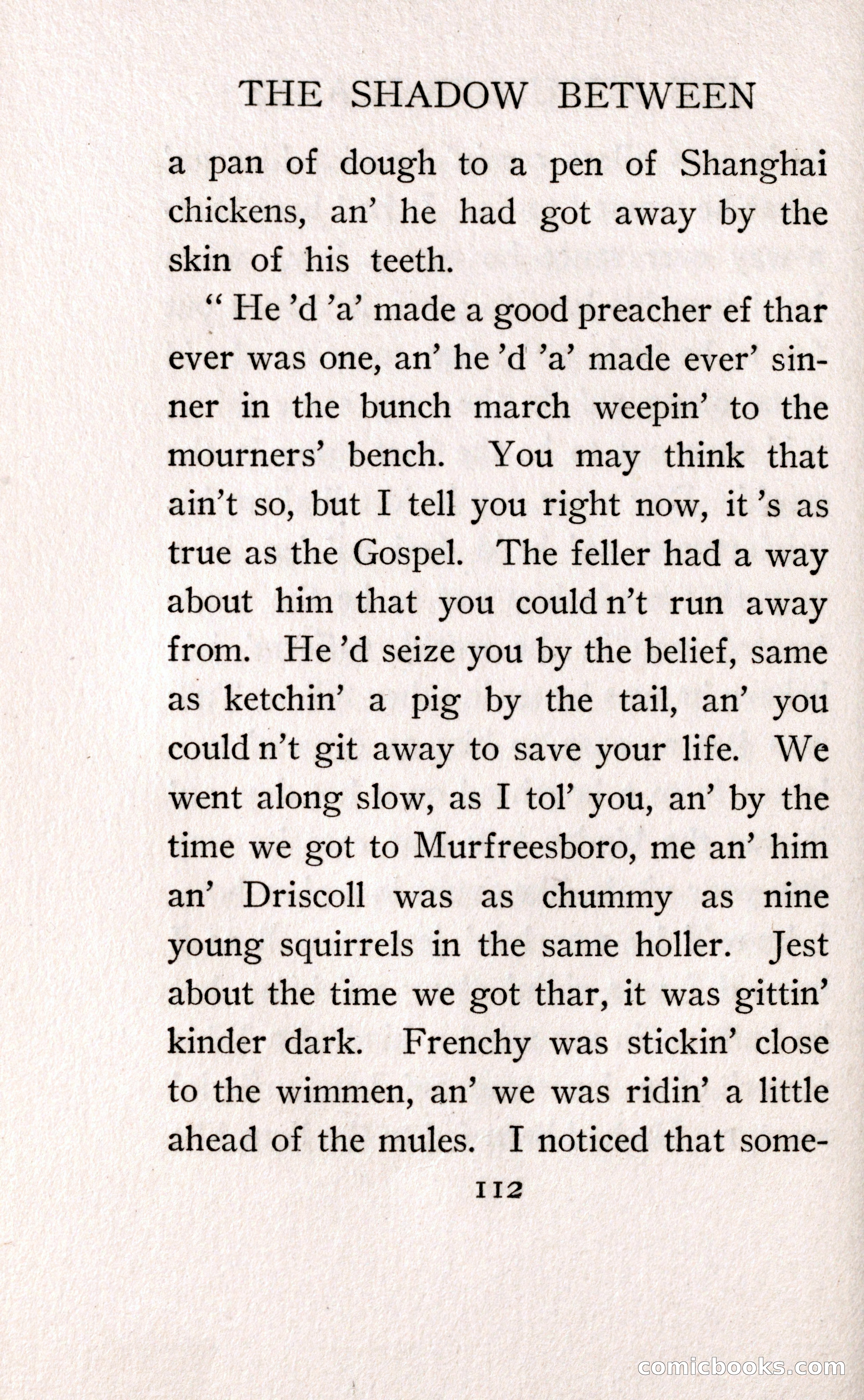 The Shadow Between His Shoulder Blades — page 126 of 158