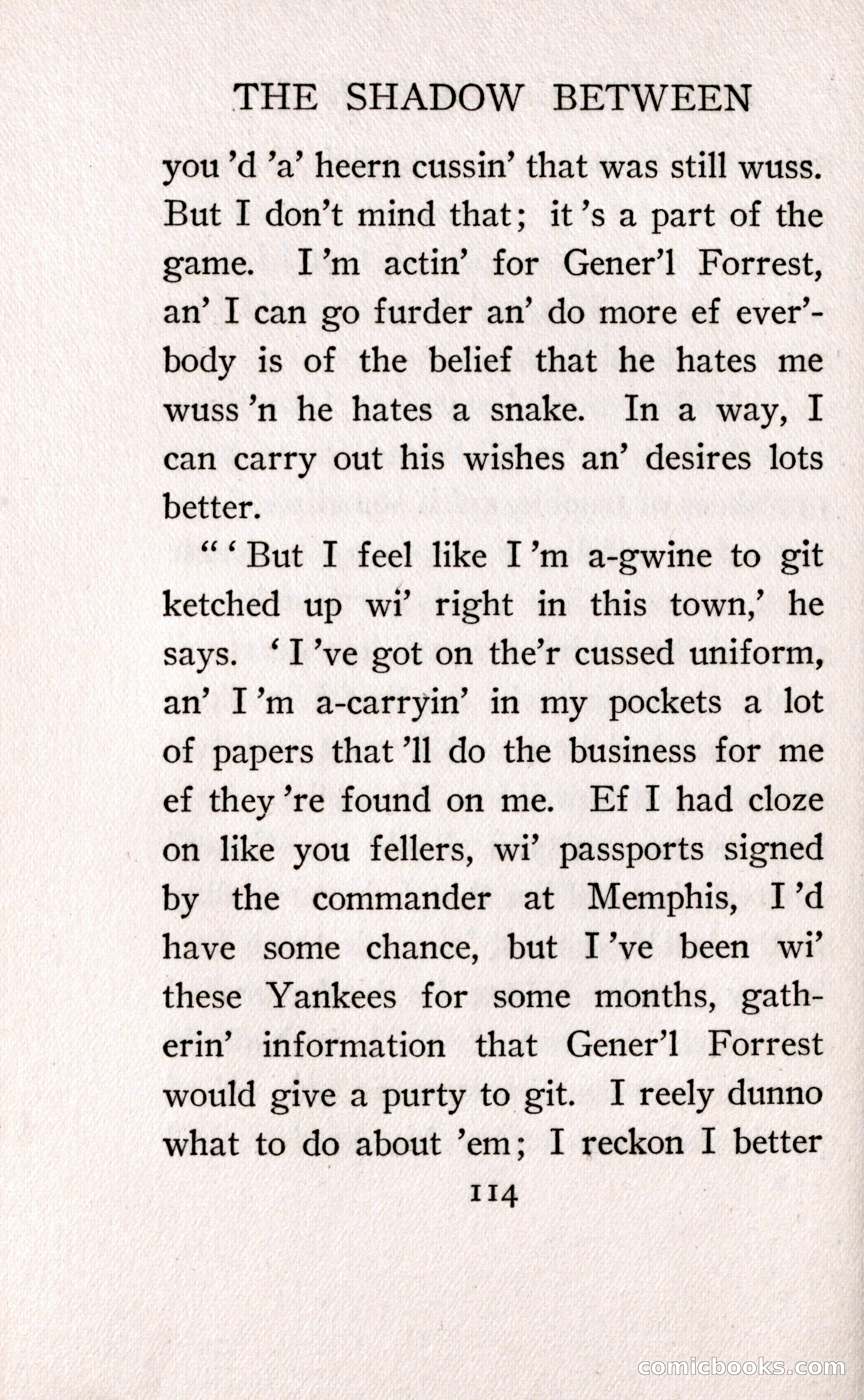 The Shadow Between His Shoulder Blades — page 128 of 158