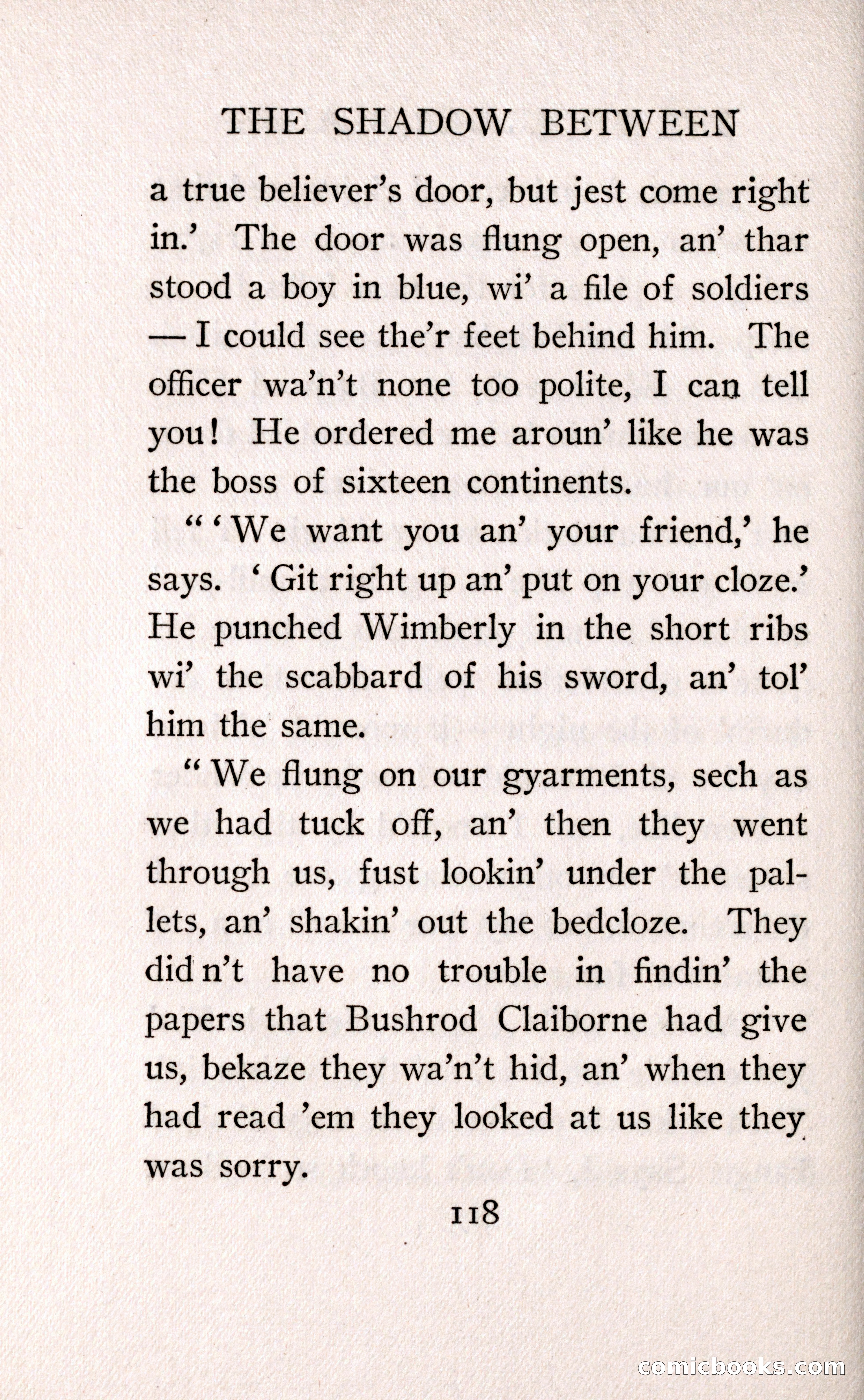 The Shadow Between His Shoulder Blades — page 132 of 158