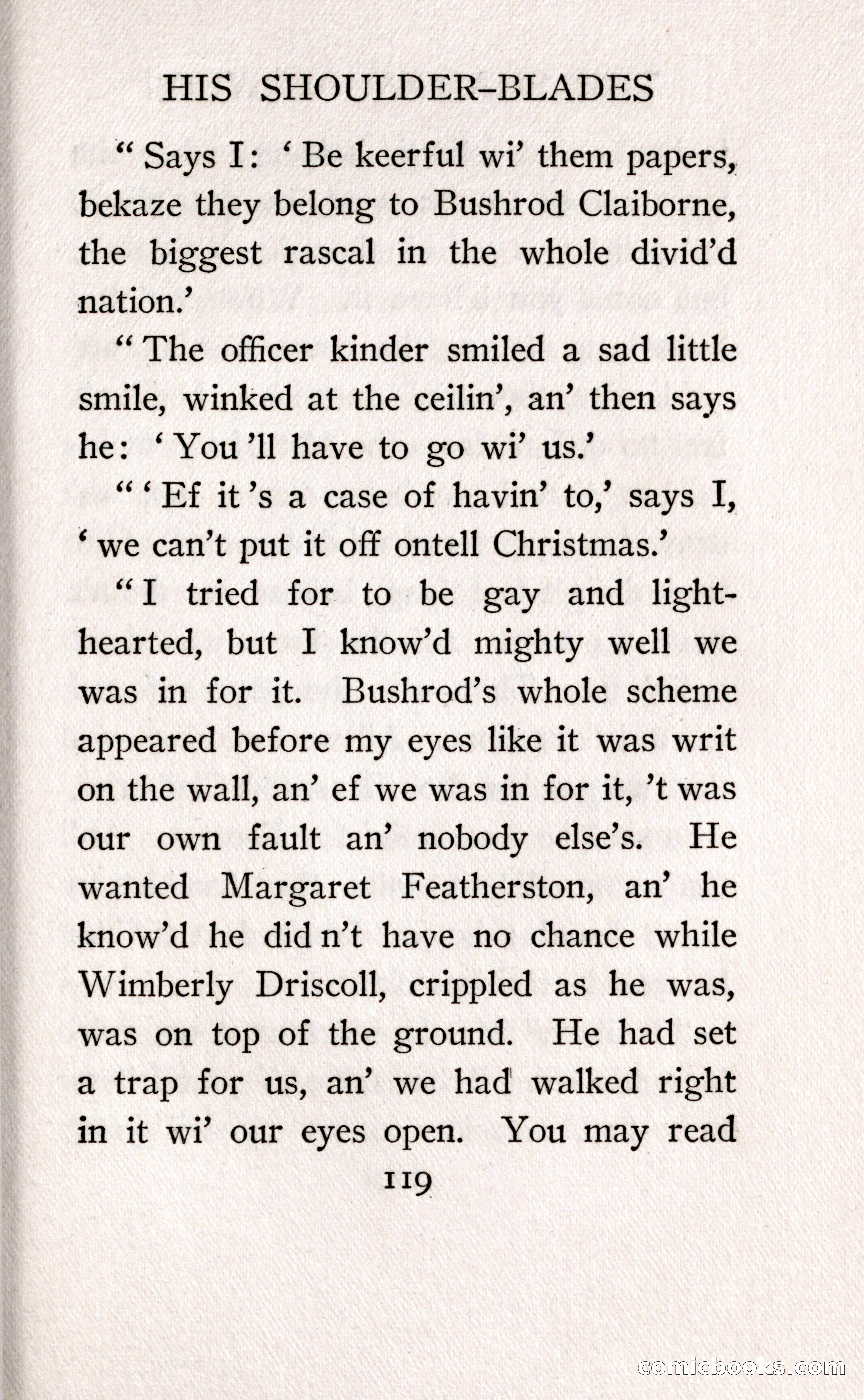 The Shadow Between His Shoulder Blades — page 133 of 158