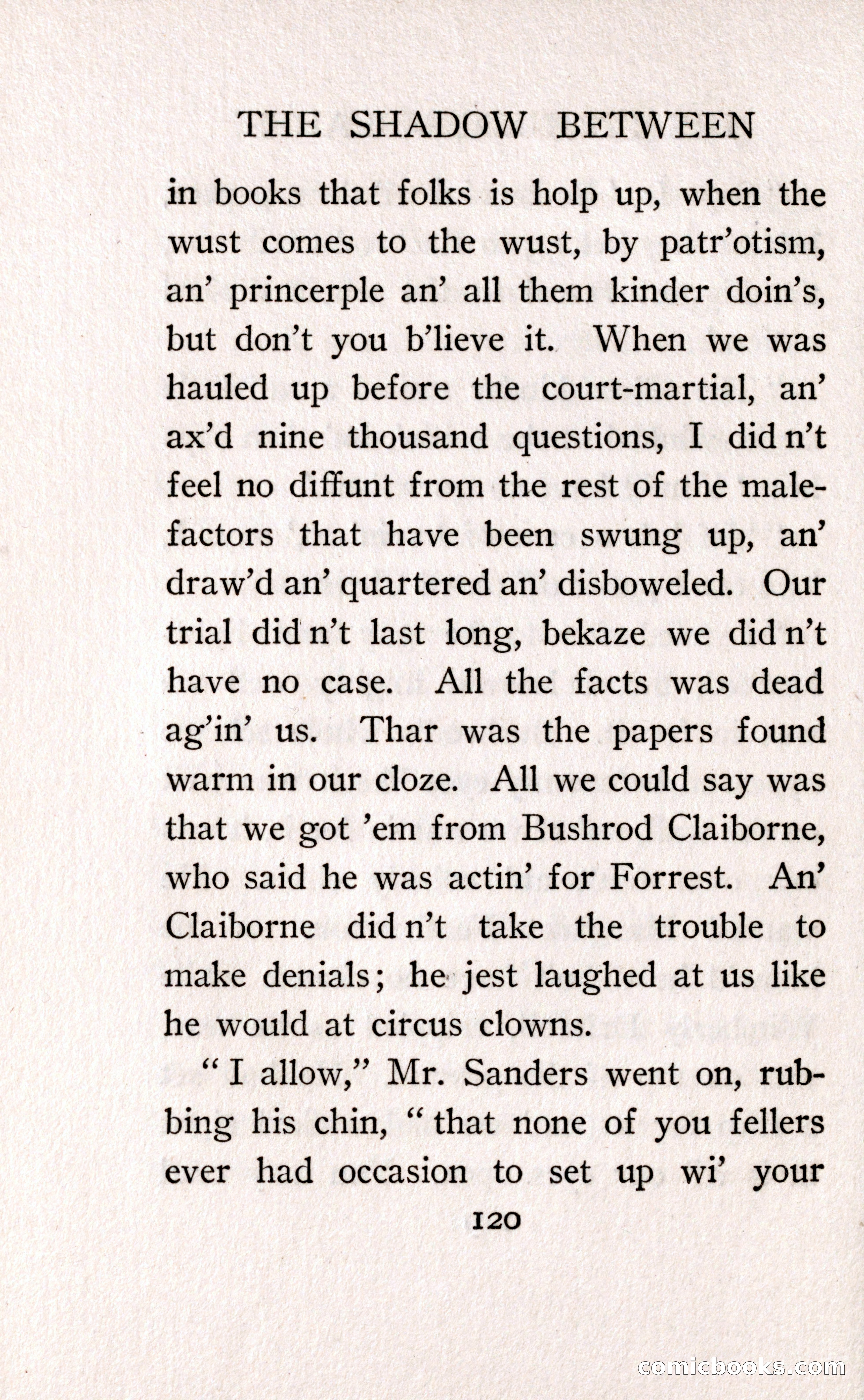 The Shadow Between His Shoulder Blades — page 134 of 158