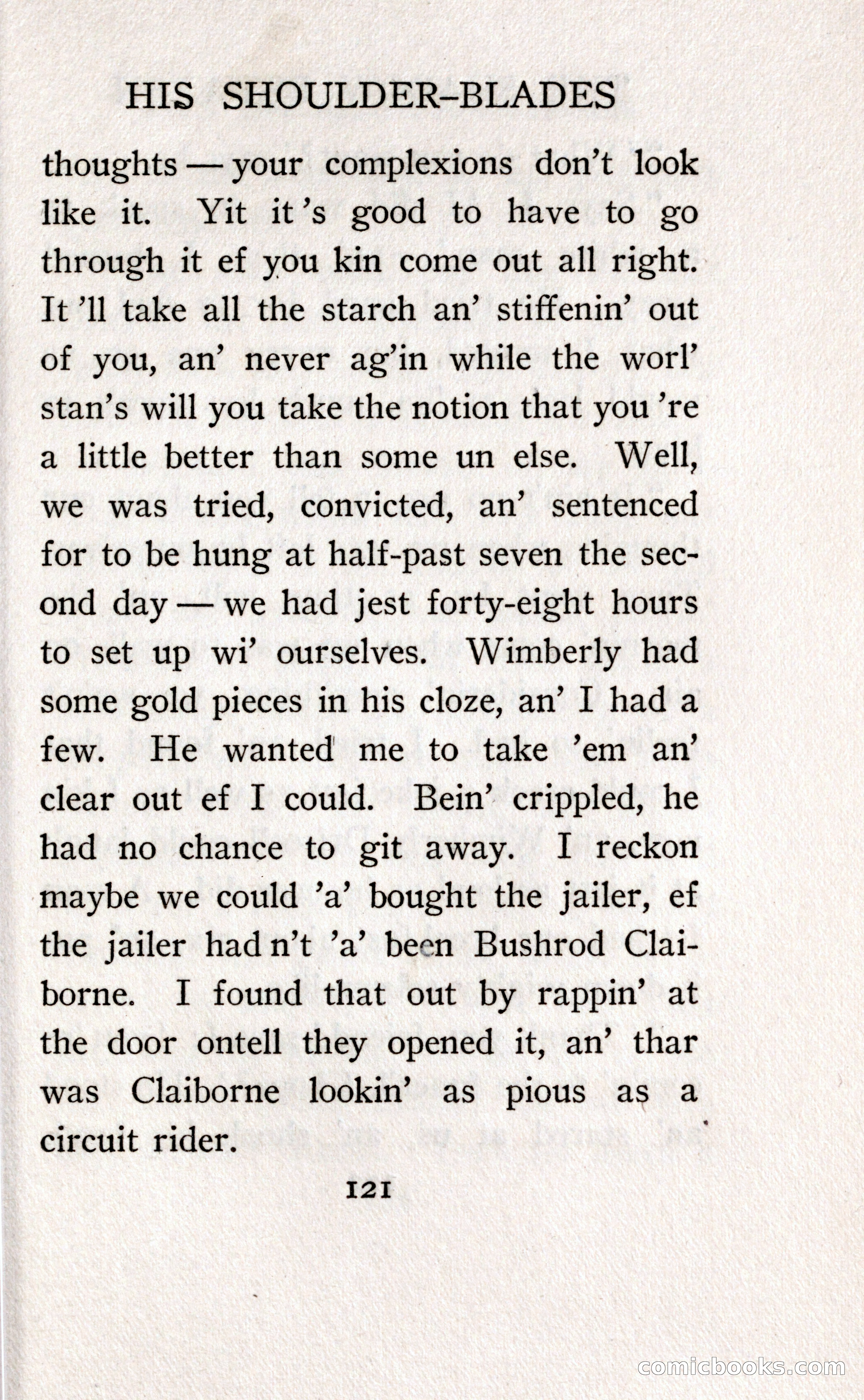 The Shadow Between His Shoulder Blades — page 135 of 158