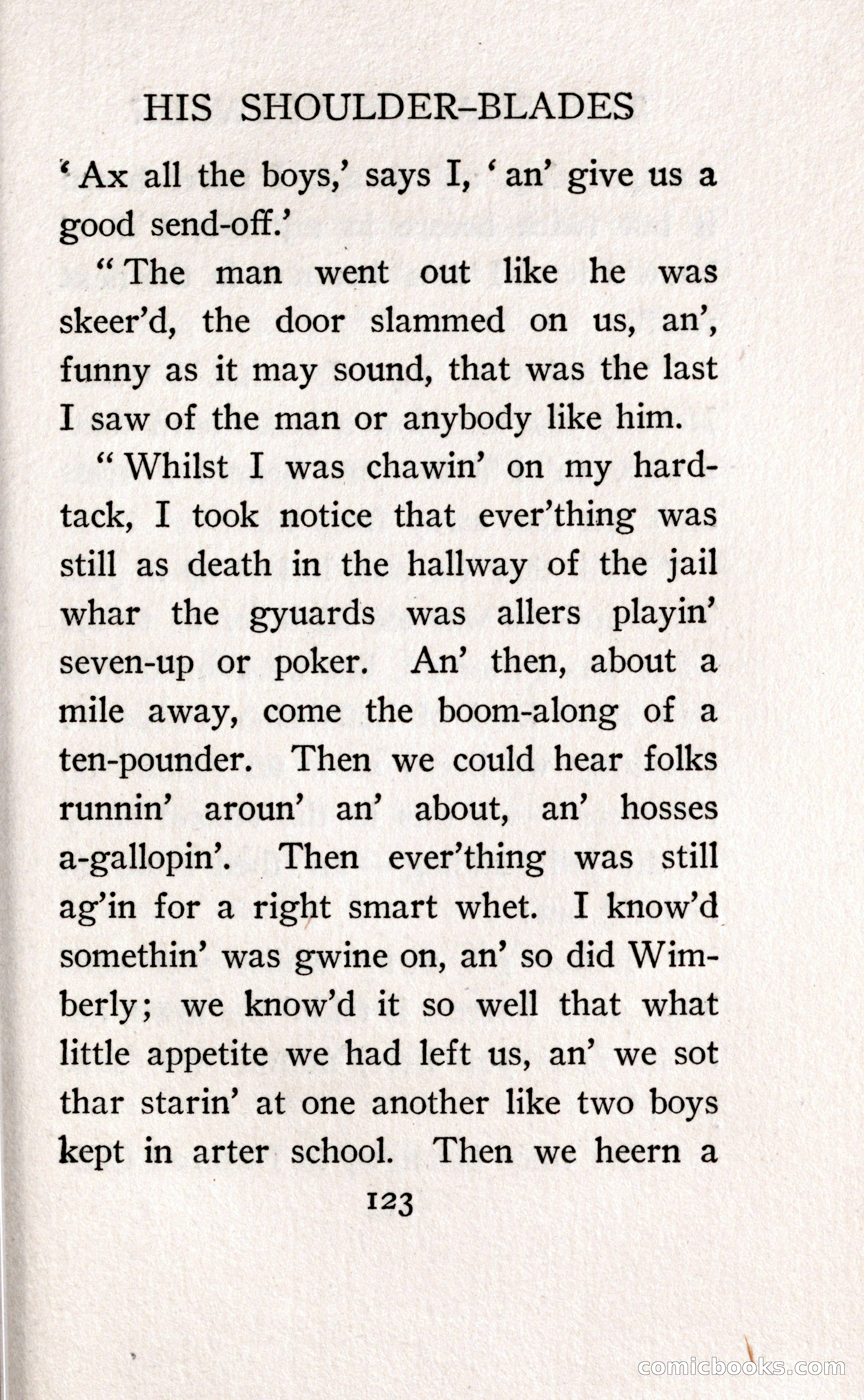 The Shadow Between His Shoulder Blades — page 137 of 158