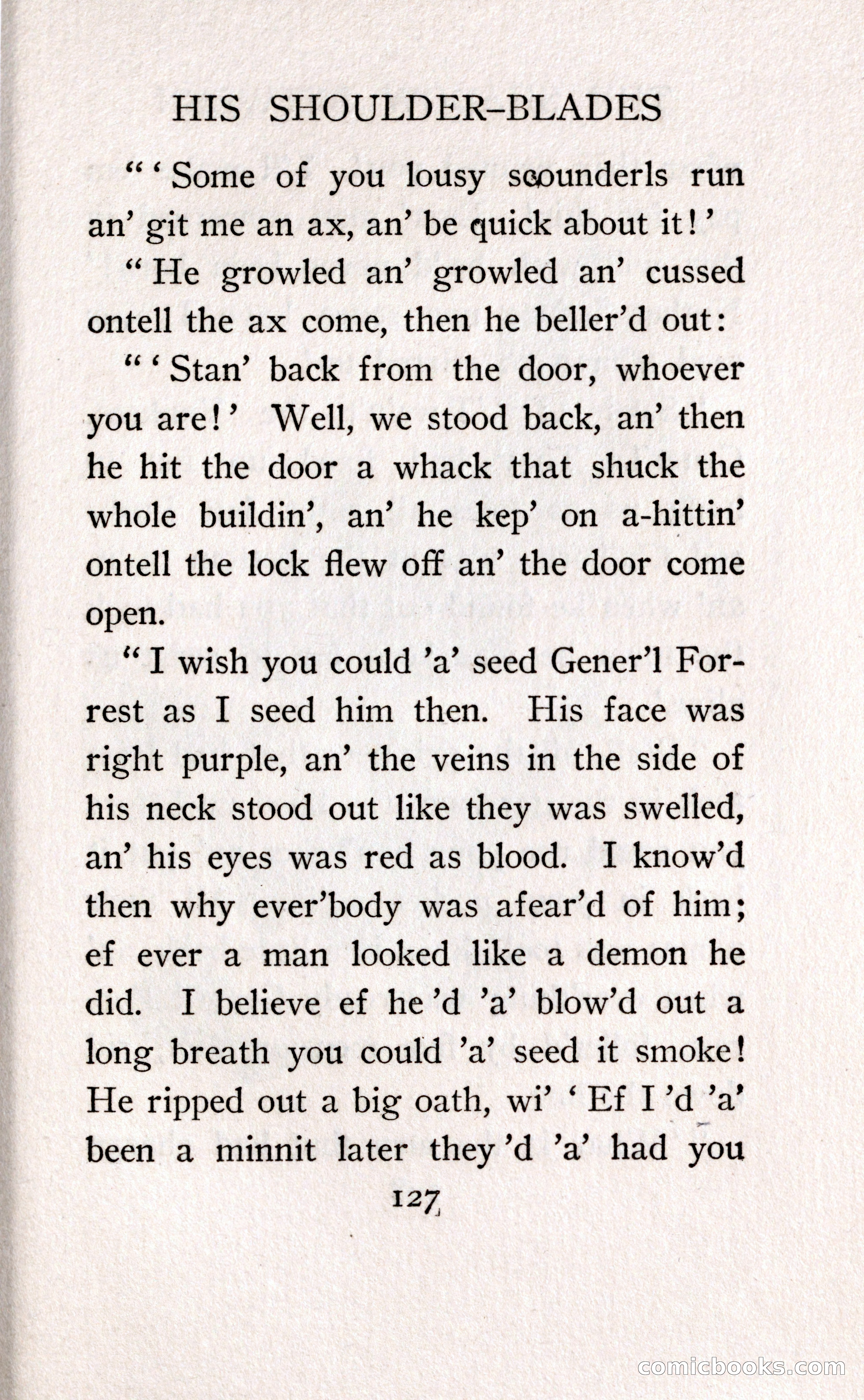 The Shadow Between His Shoulder Blades — page 141 of 158