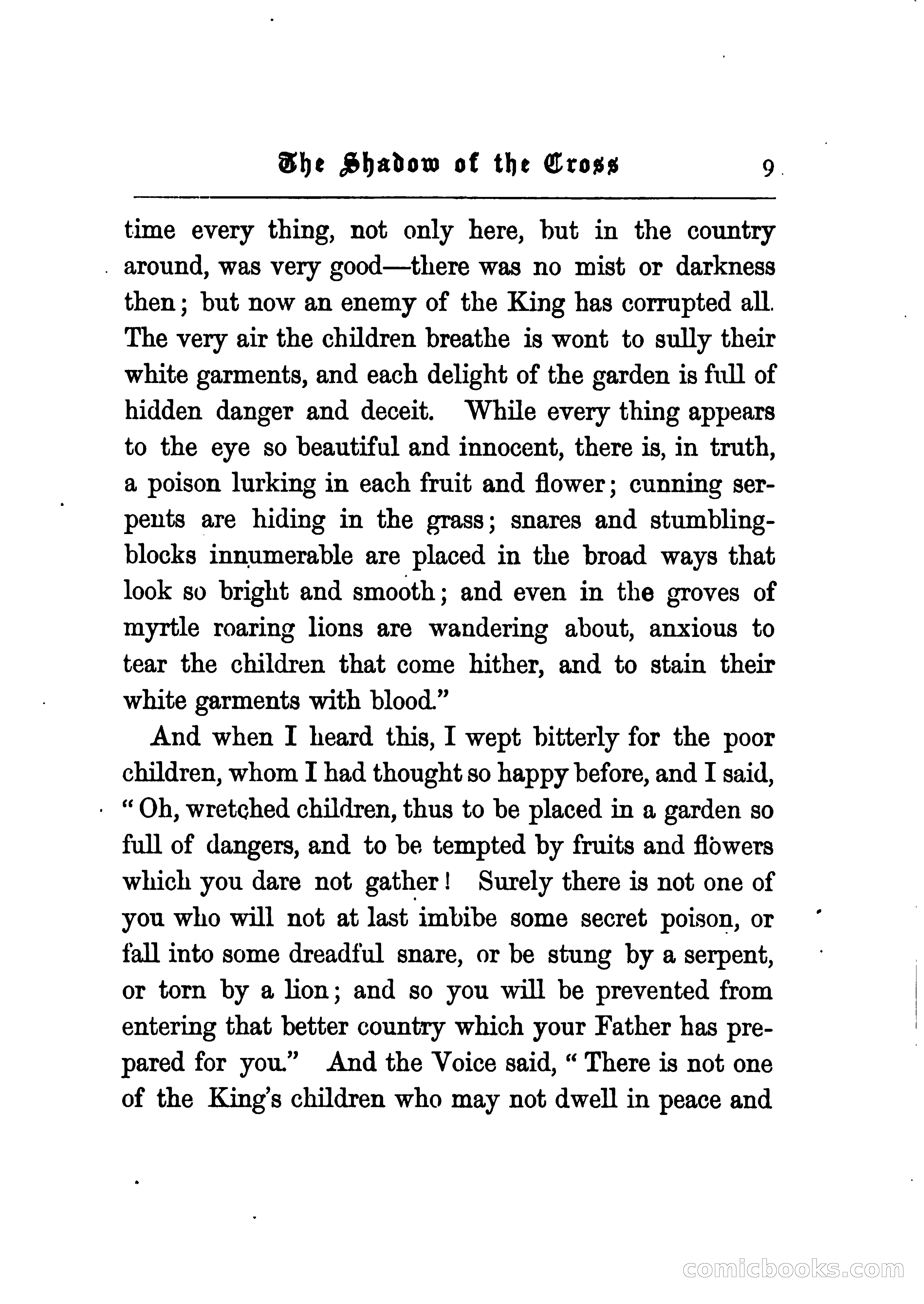 The Shadow of the Cross: An Allegory — page 16 of 94