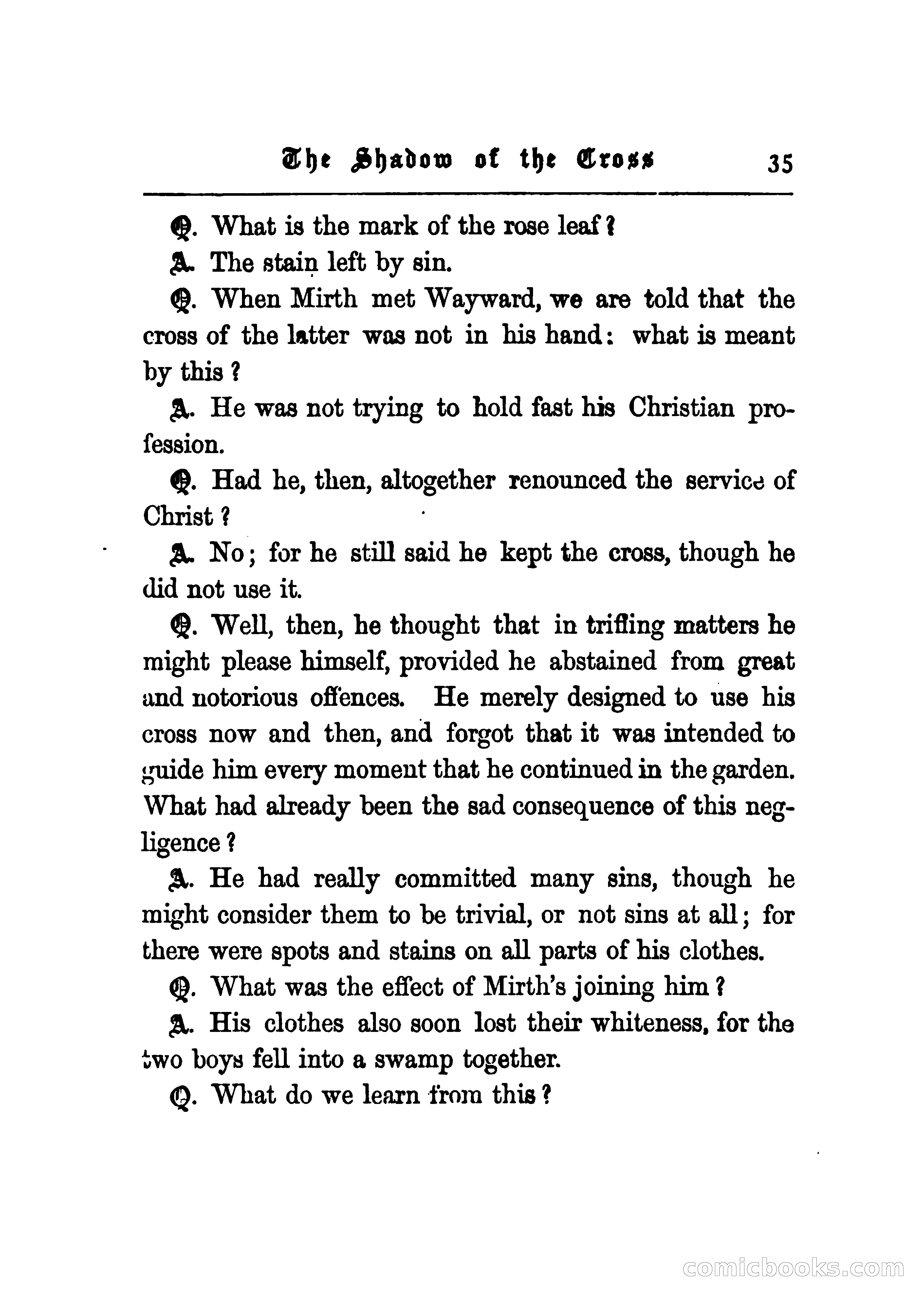 The Shadow of the Cross: An Allegory — page 42 of 94