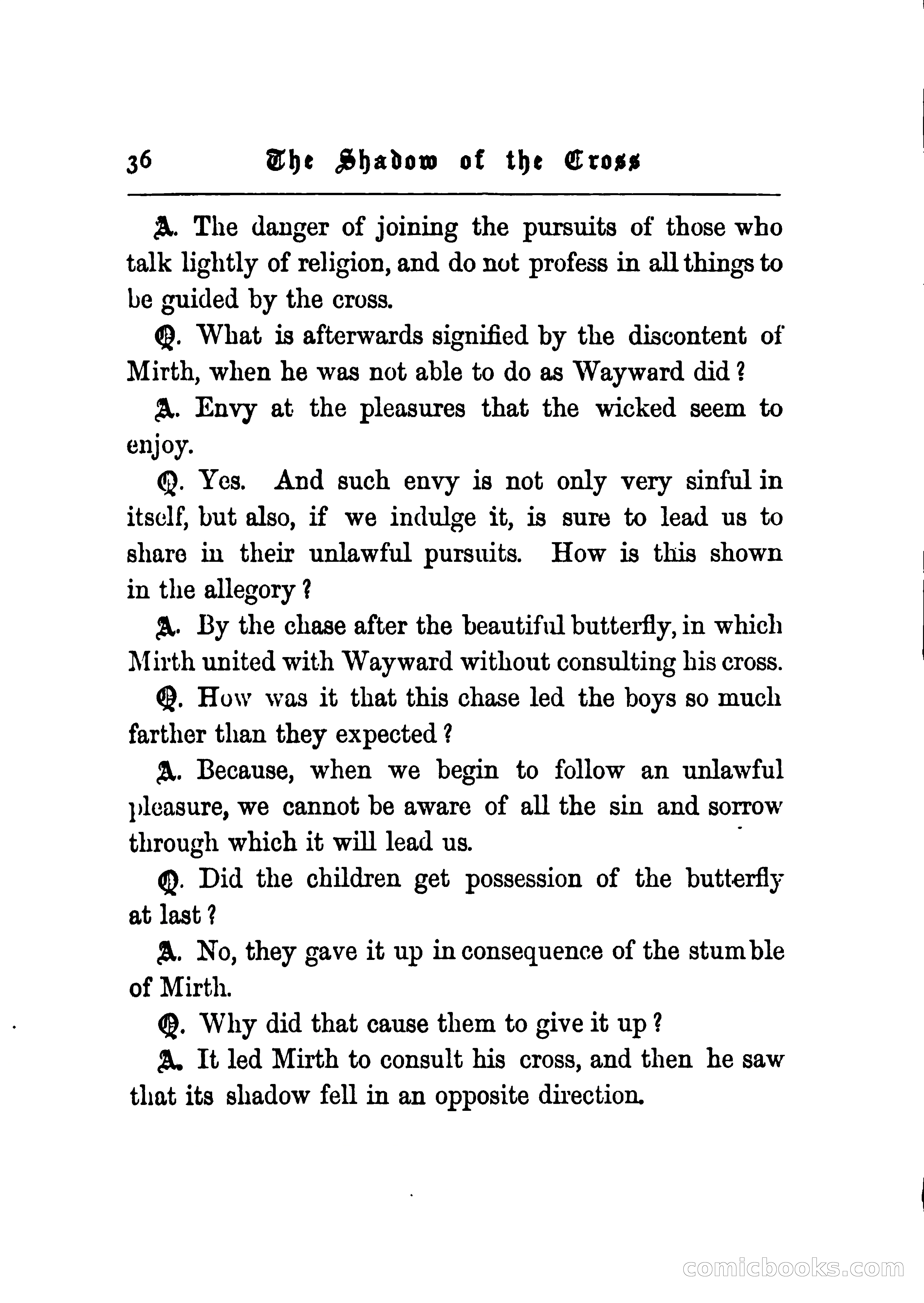 The Shadow of the Cross: An Allegory — page 43 of 94