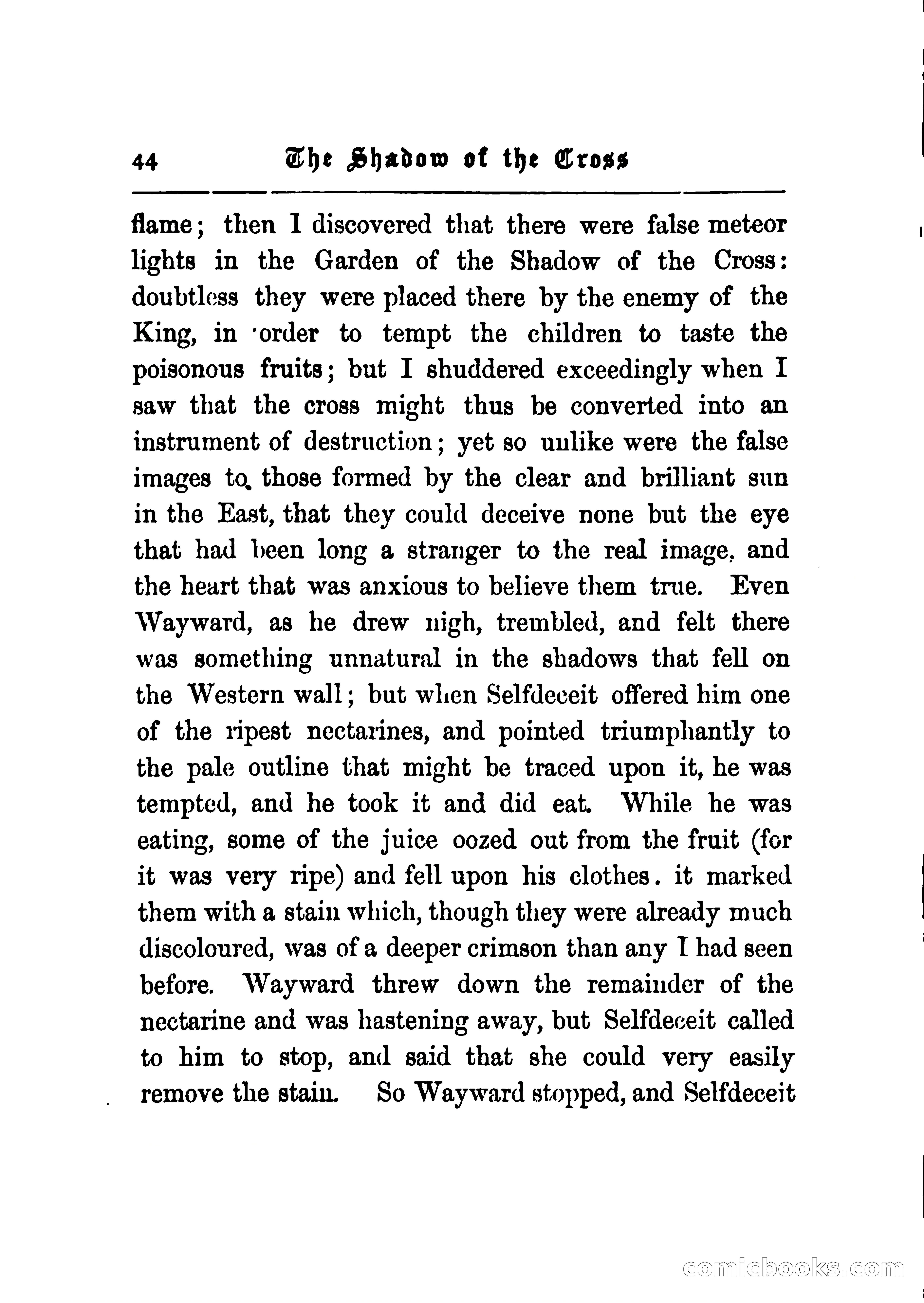 The Shadow of the Cross: An Allegory — page 51 of 94