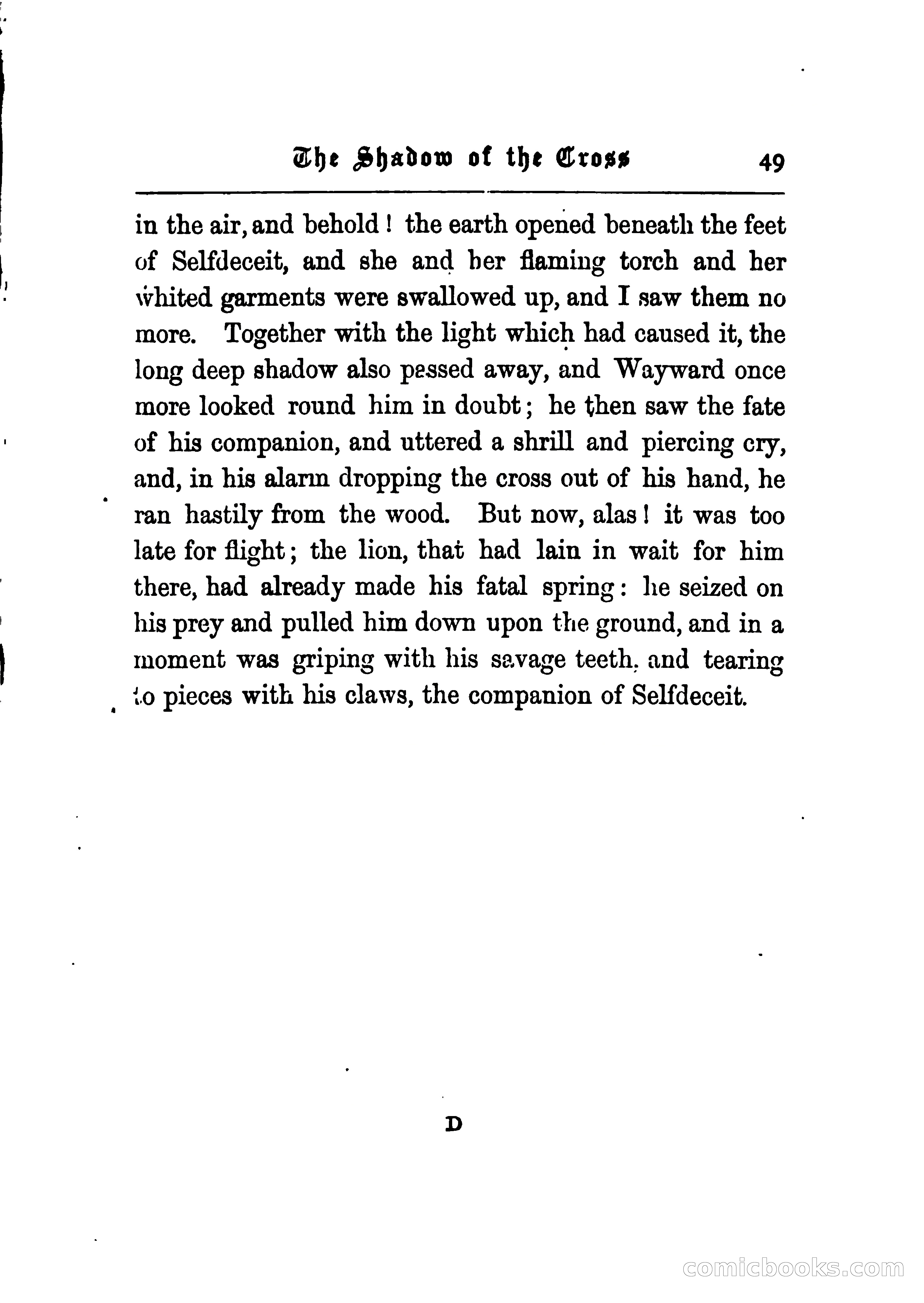 The Shadow of the Cross: An Allegory — page 56 of 94