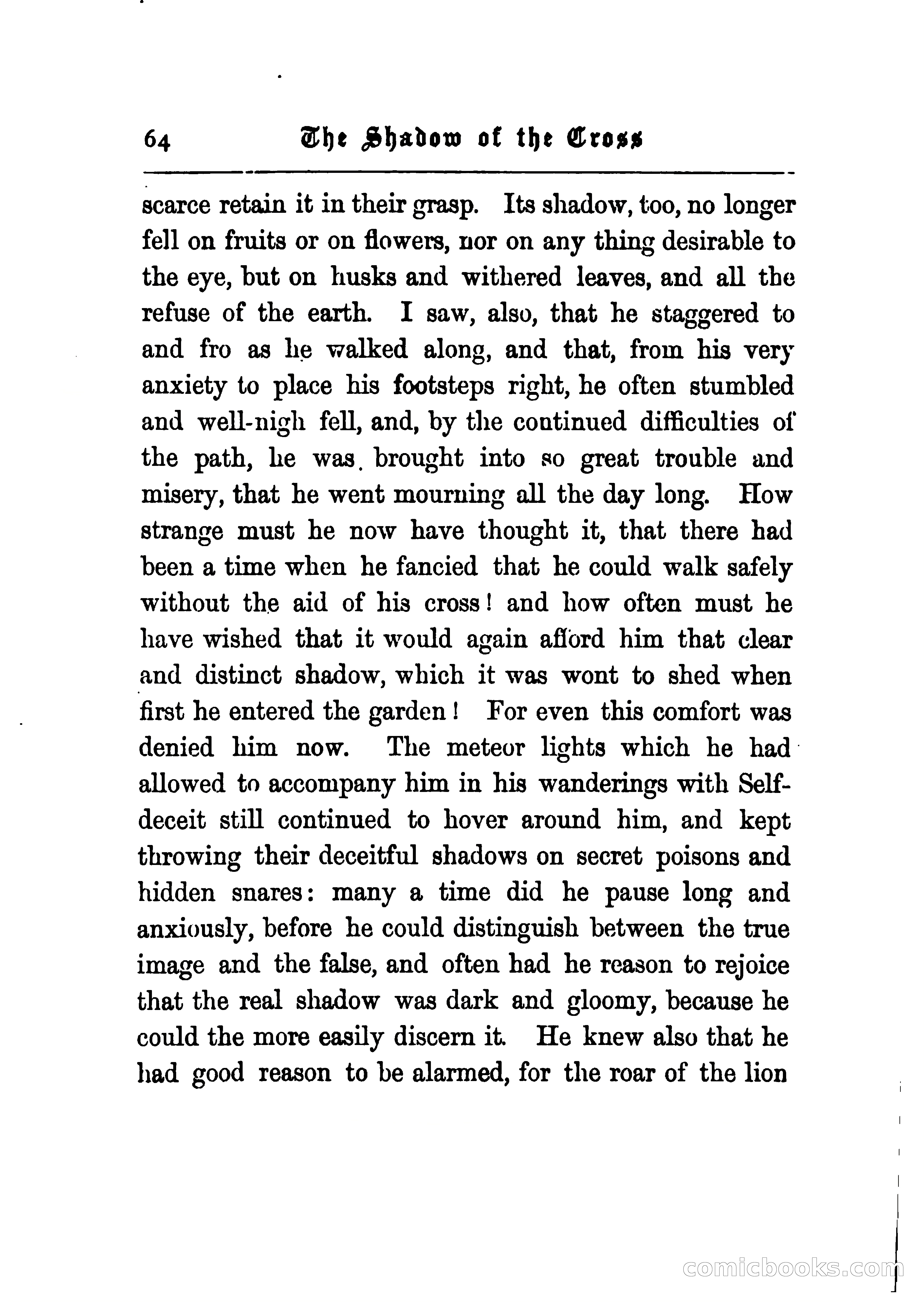 The Shadow of the Cross: An Allegory — page 71 of 94