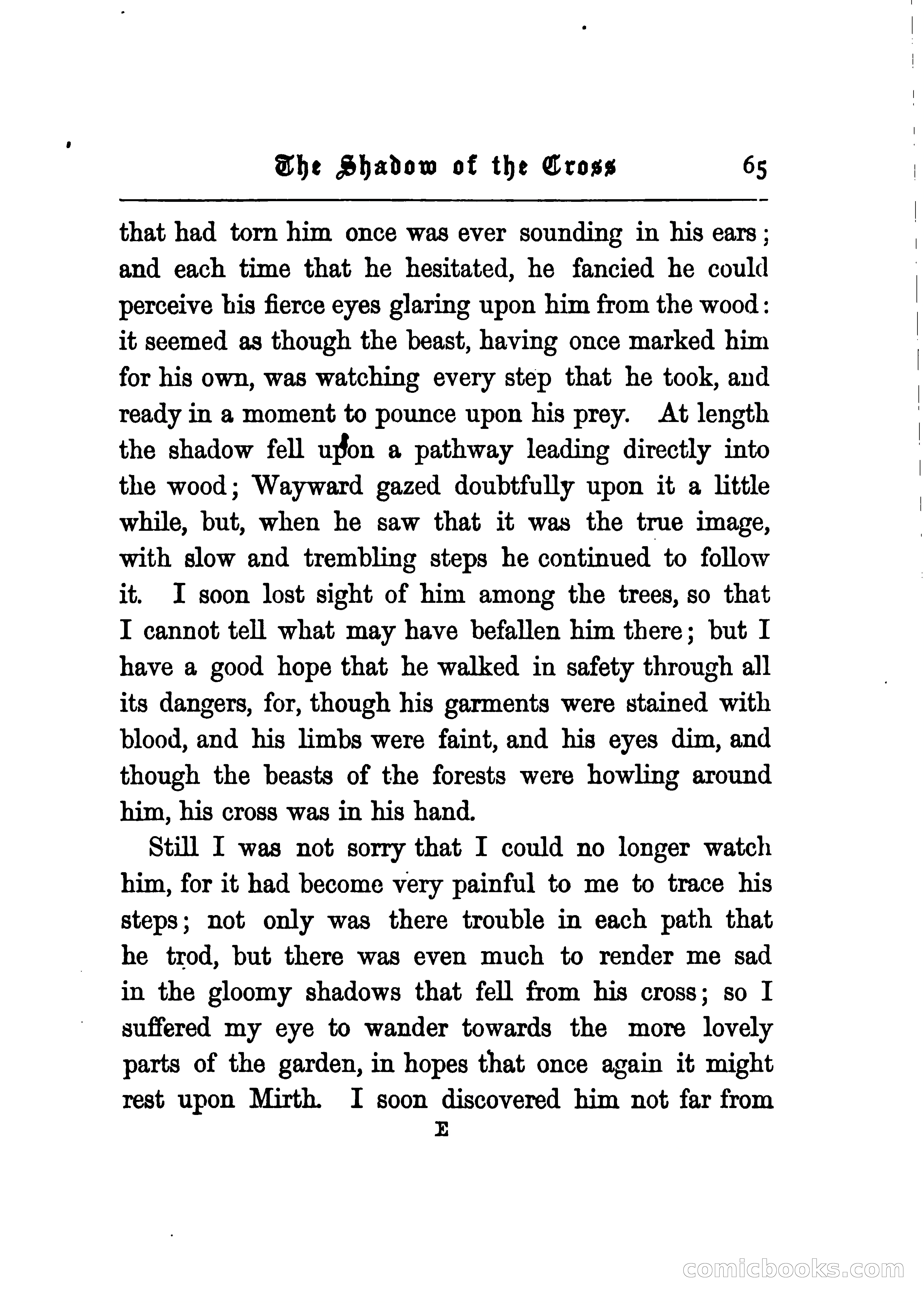 The Shadow of the Cross: An Allegory — page 72 of 94