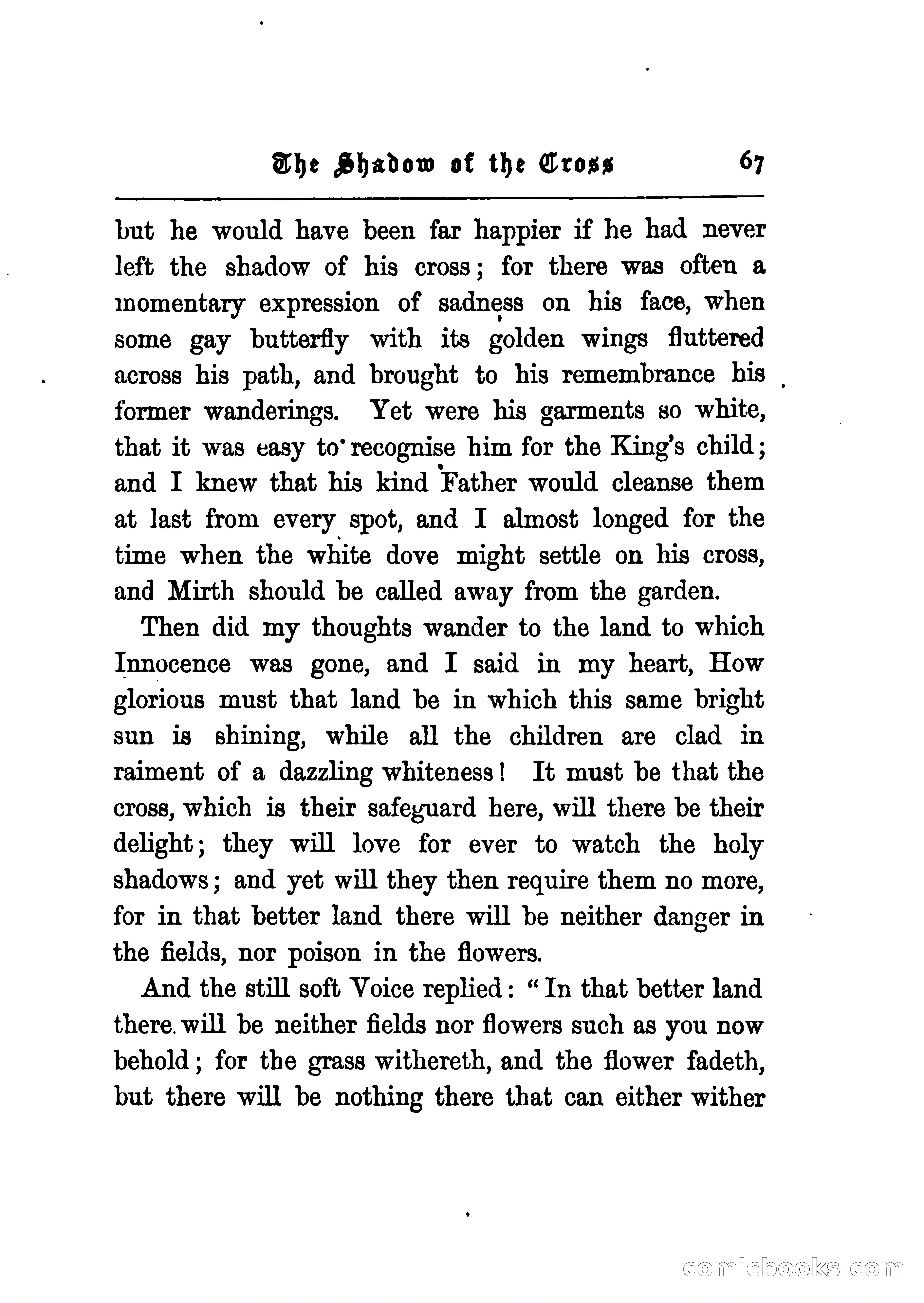 The Shadow of the Cross: An Allegory — page 74 of 94