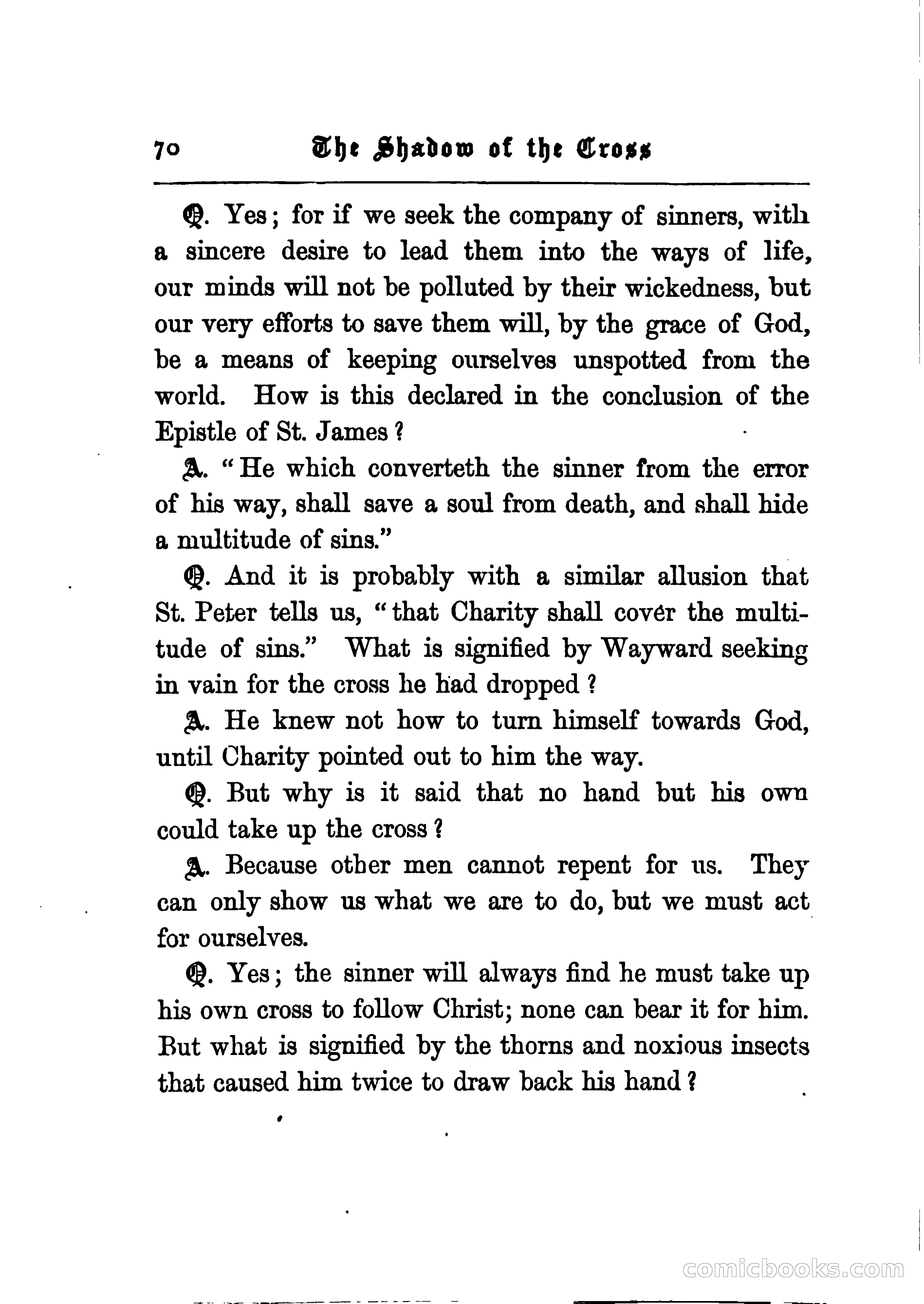 The Shadow of the Cross: An Allegory — page 77 of 94