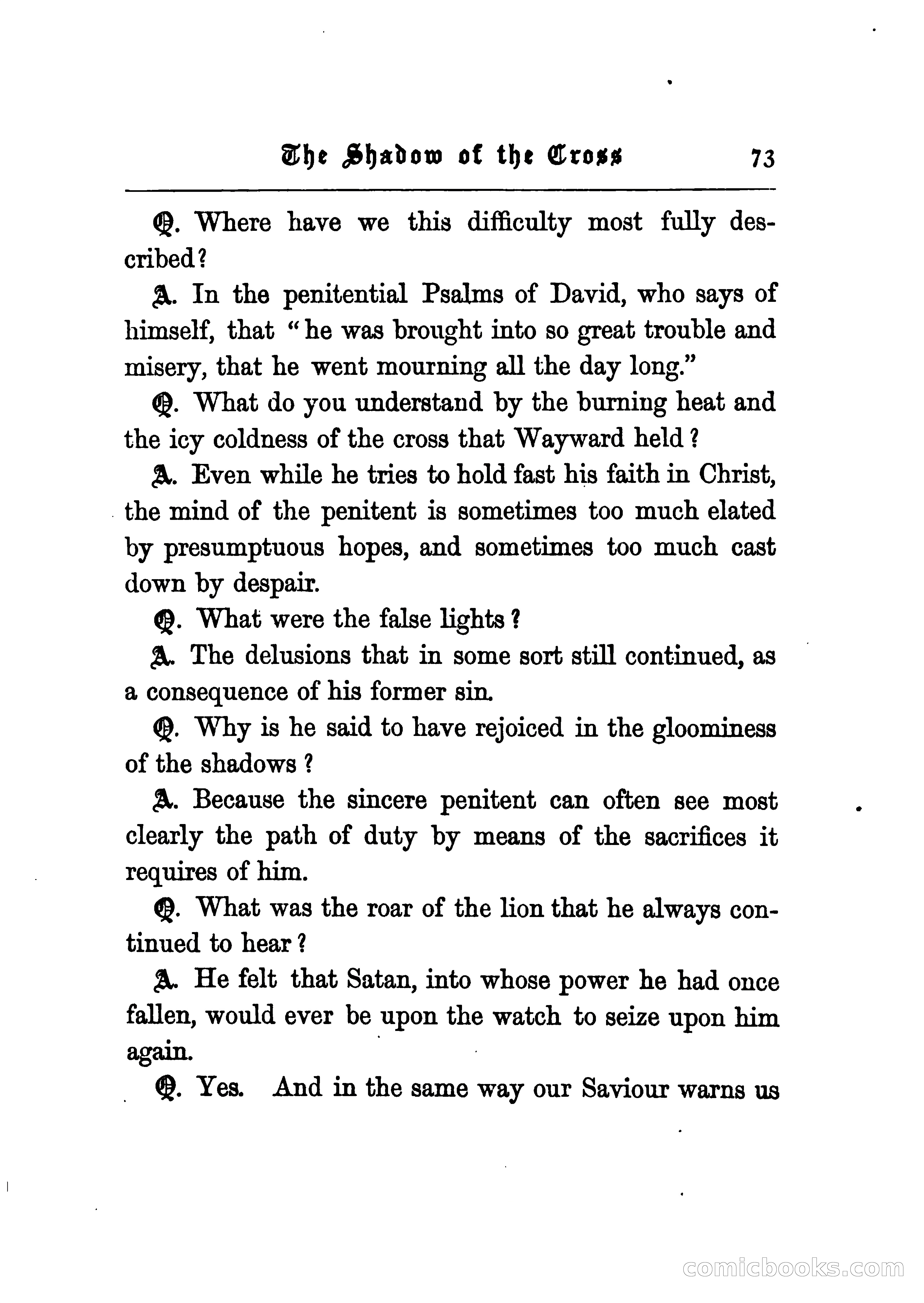The Shadow of the Cross: An Allegory — page 80 of 94