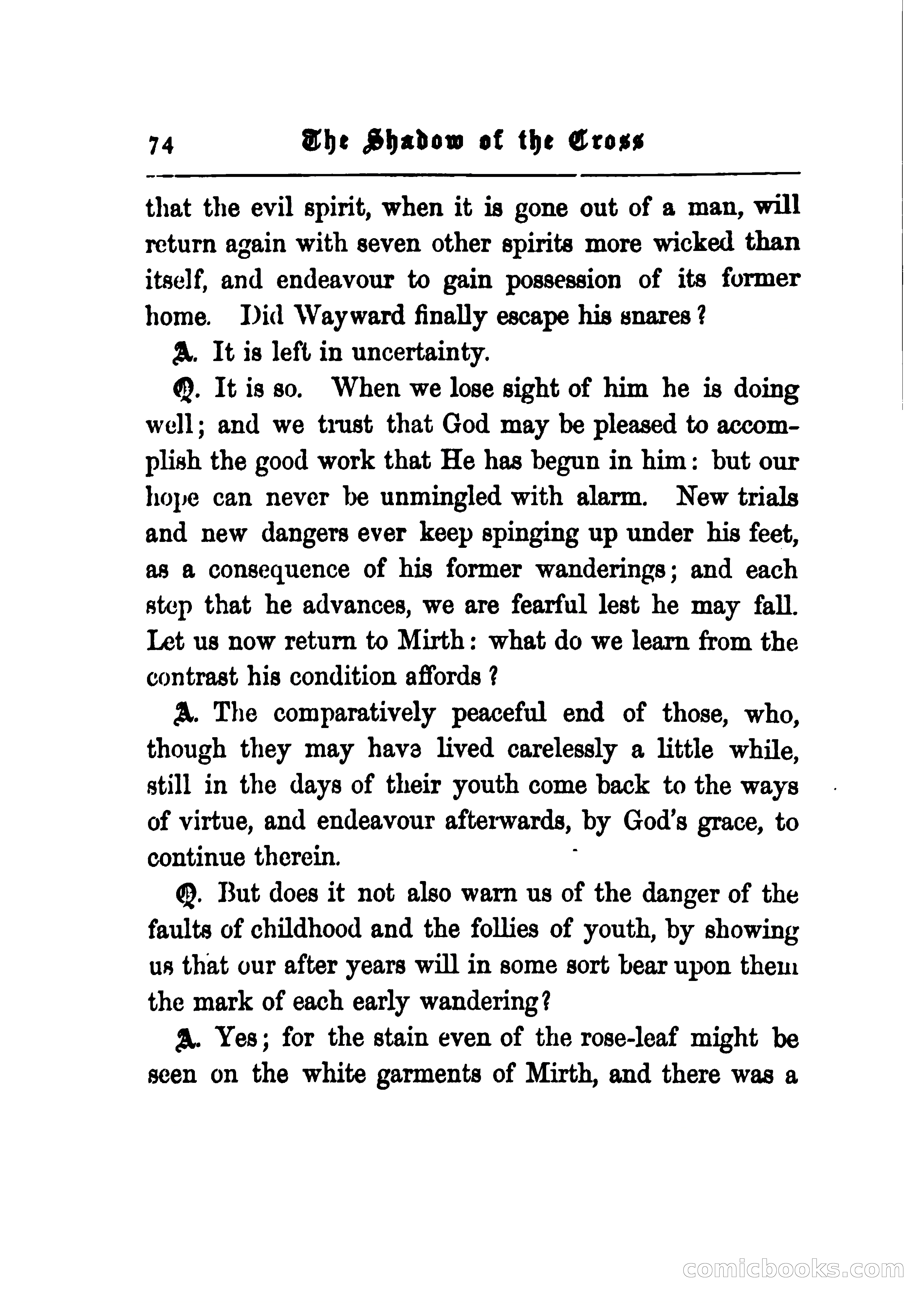 The Shadow of the Cross: An Allegory — page 81 of 94