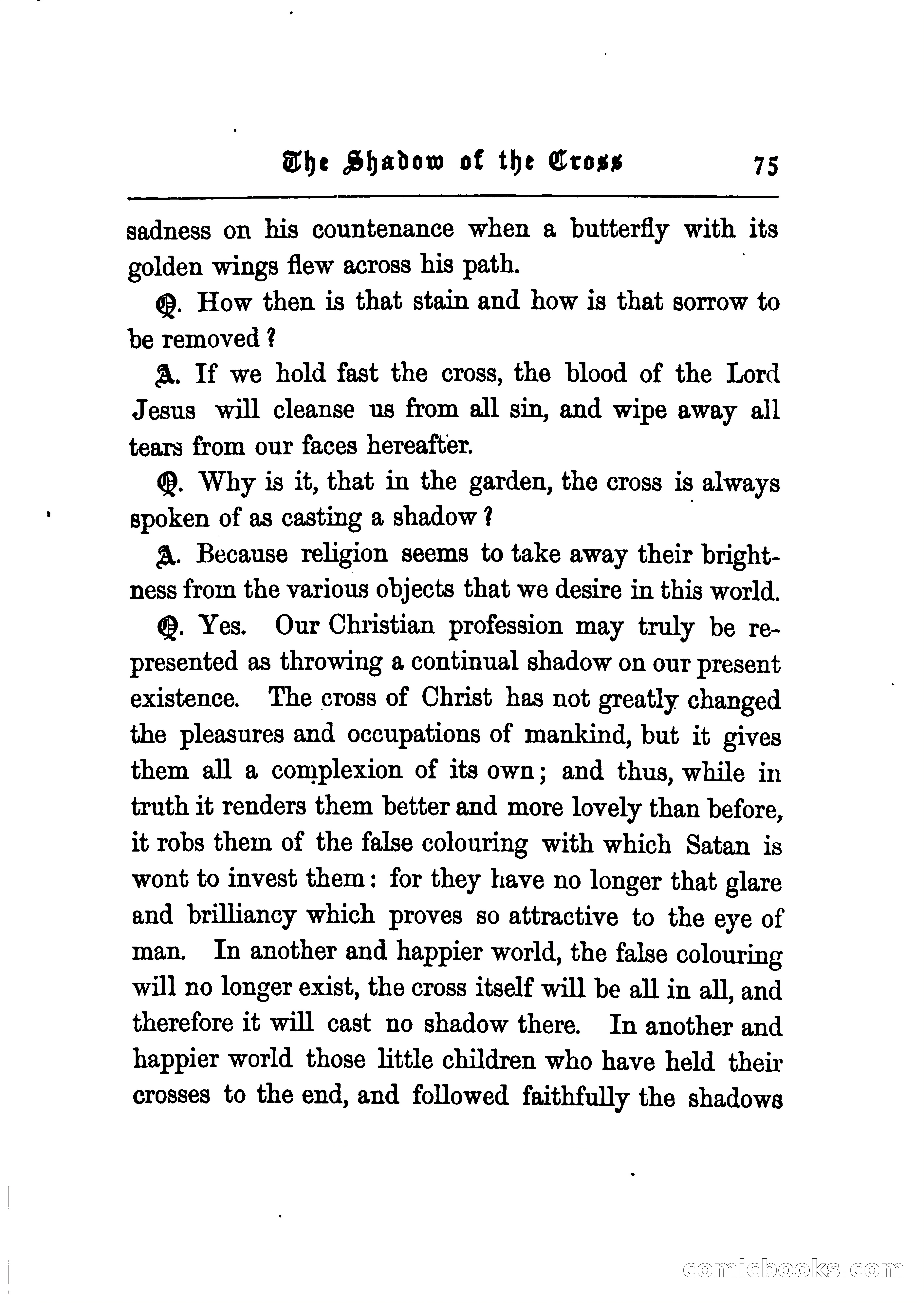 The Shadow of the Cross: An Allegory — page 82 of 94