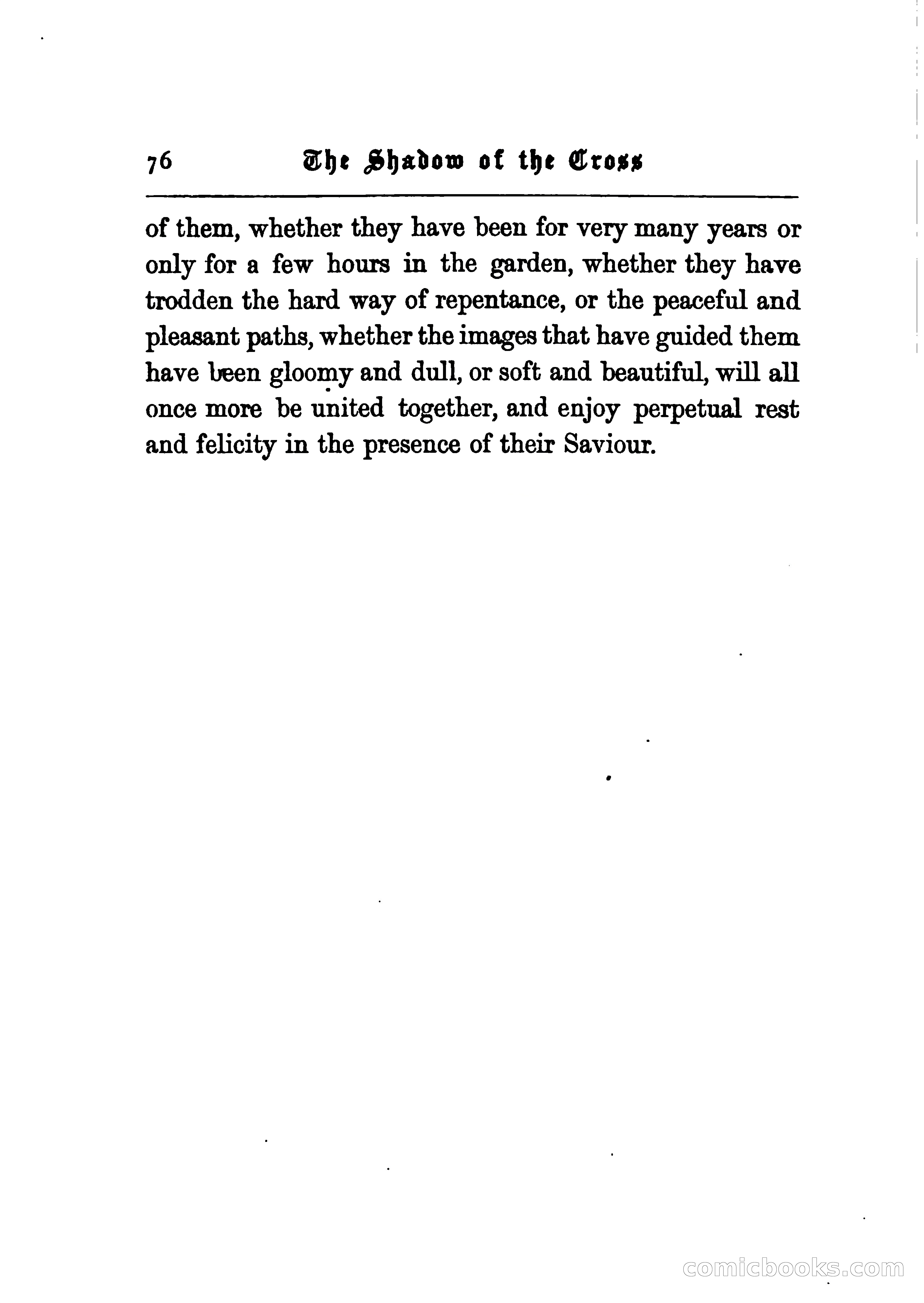 The Shadow of the Cross: An Allegory — page 83 of 94