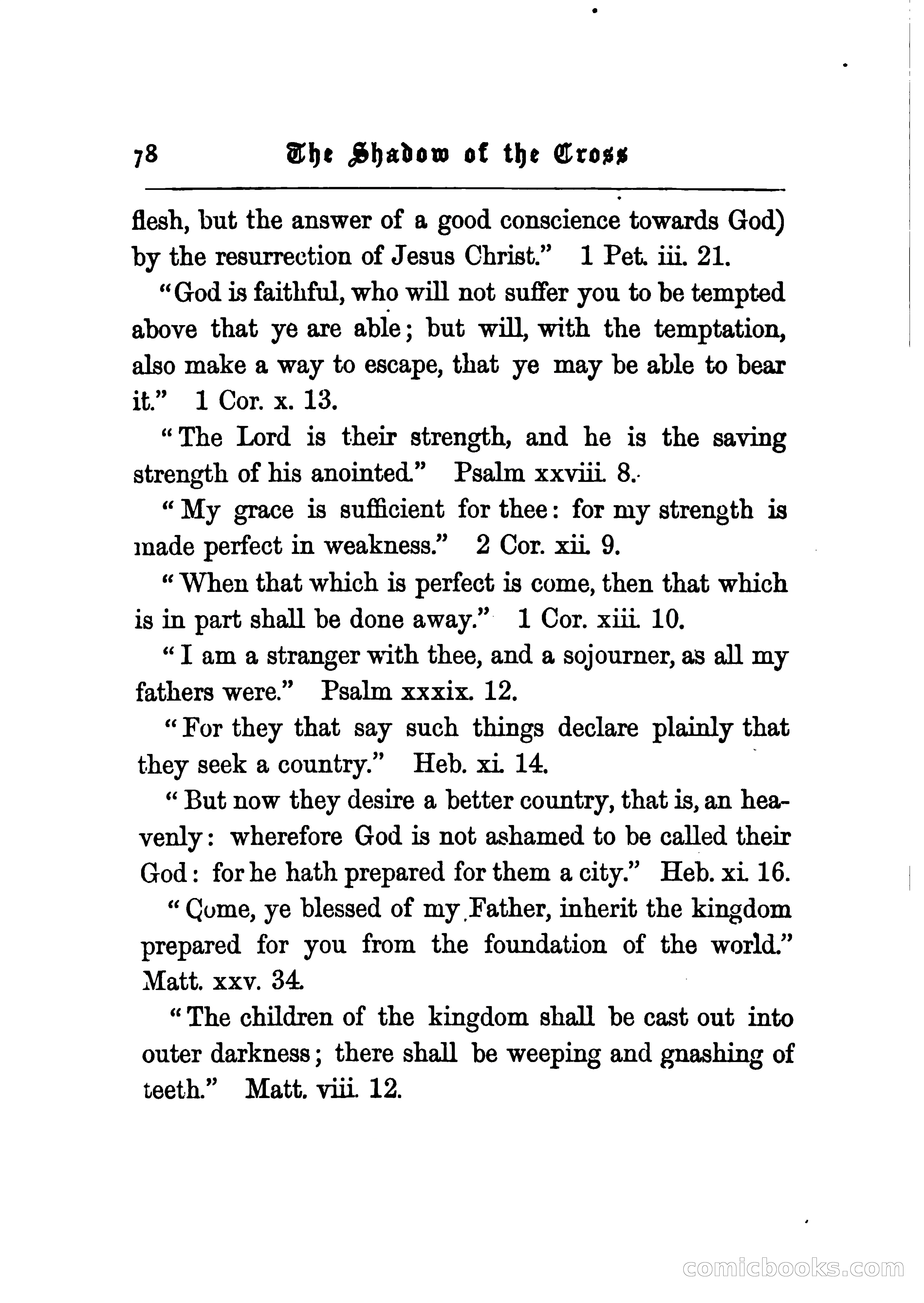The Shadow of the Cross: An Allegory — page 85 of 94