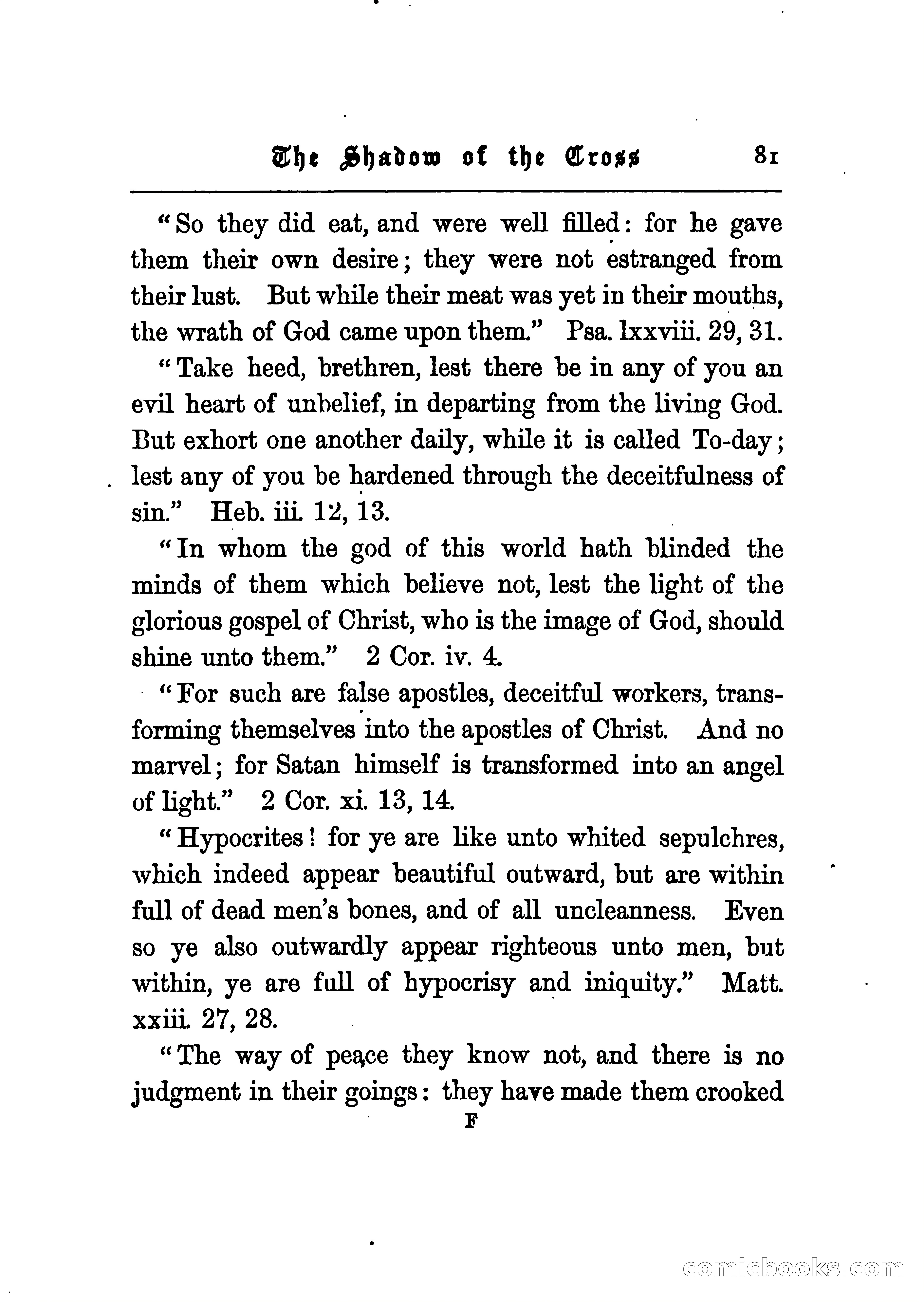 The Shadow of the Cross: An Allegory — page 88 of 94