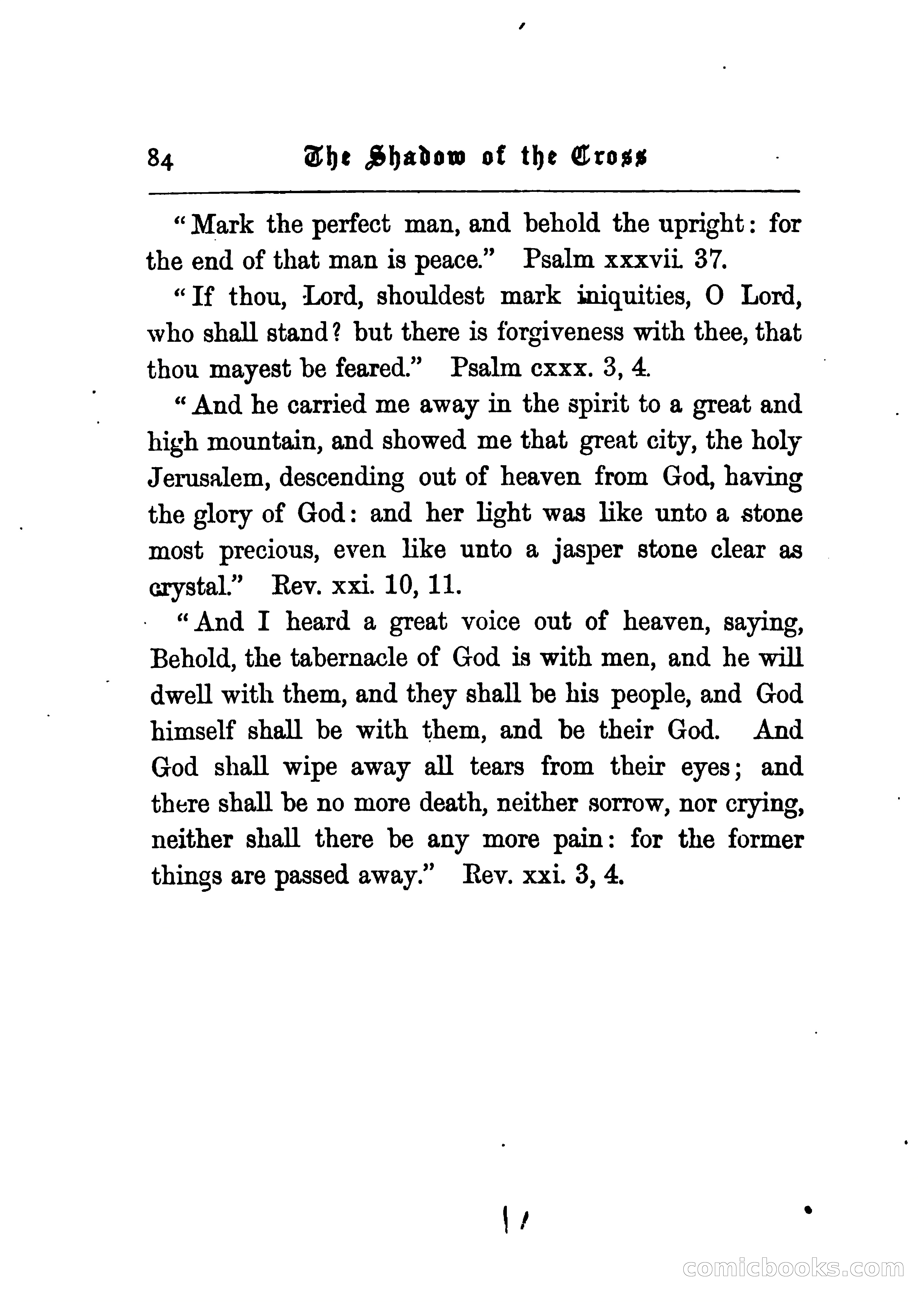 The Shadow of the Cross: An Allegory — page 91 of 94
