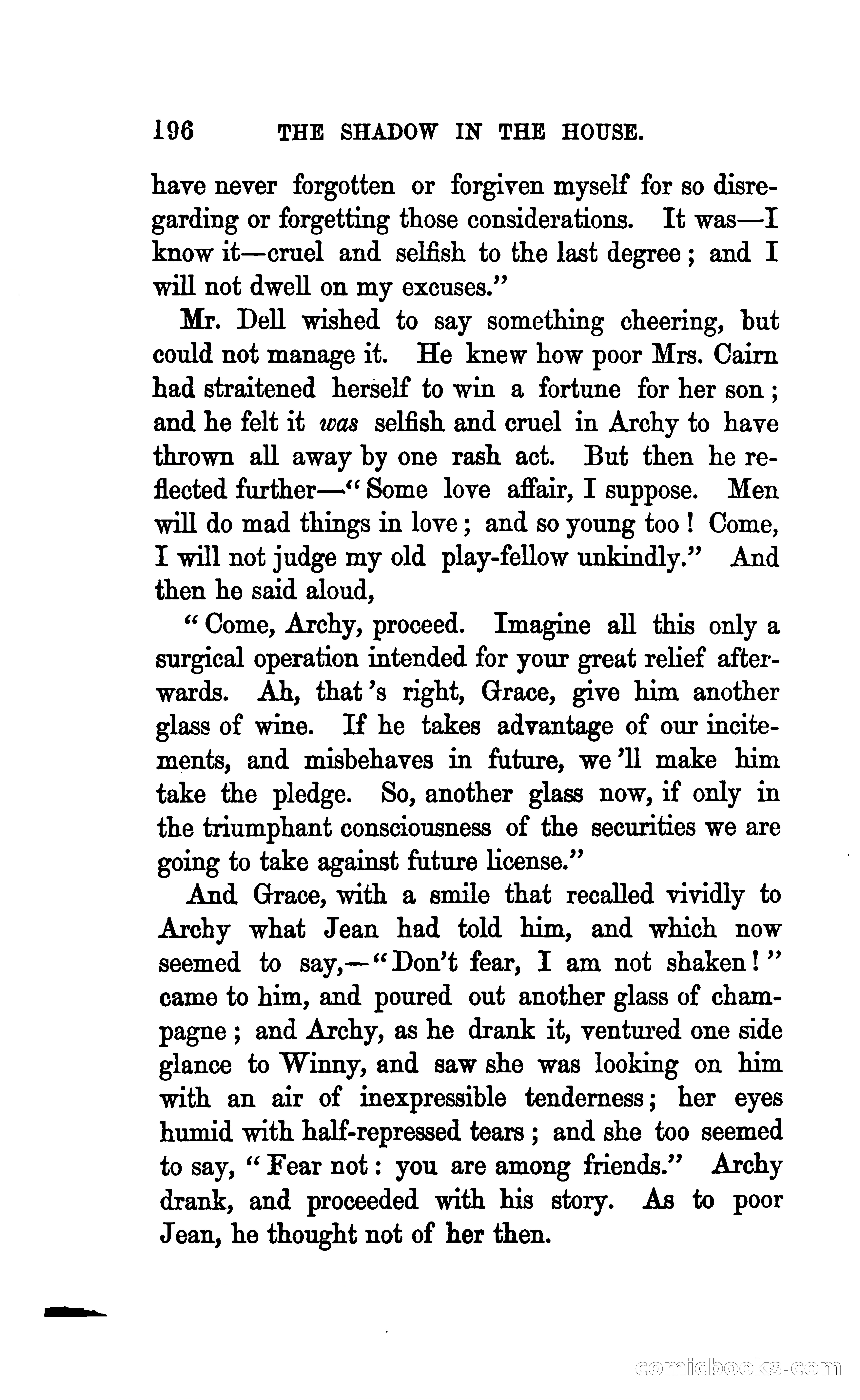 The Shadow in the House — page 203 of 396