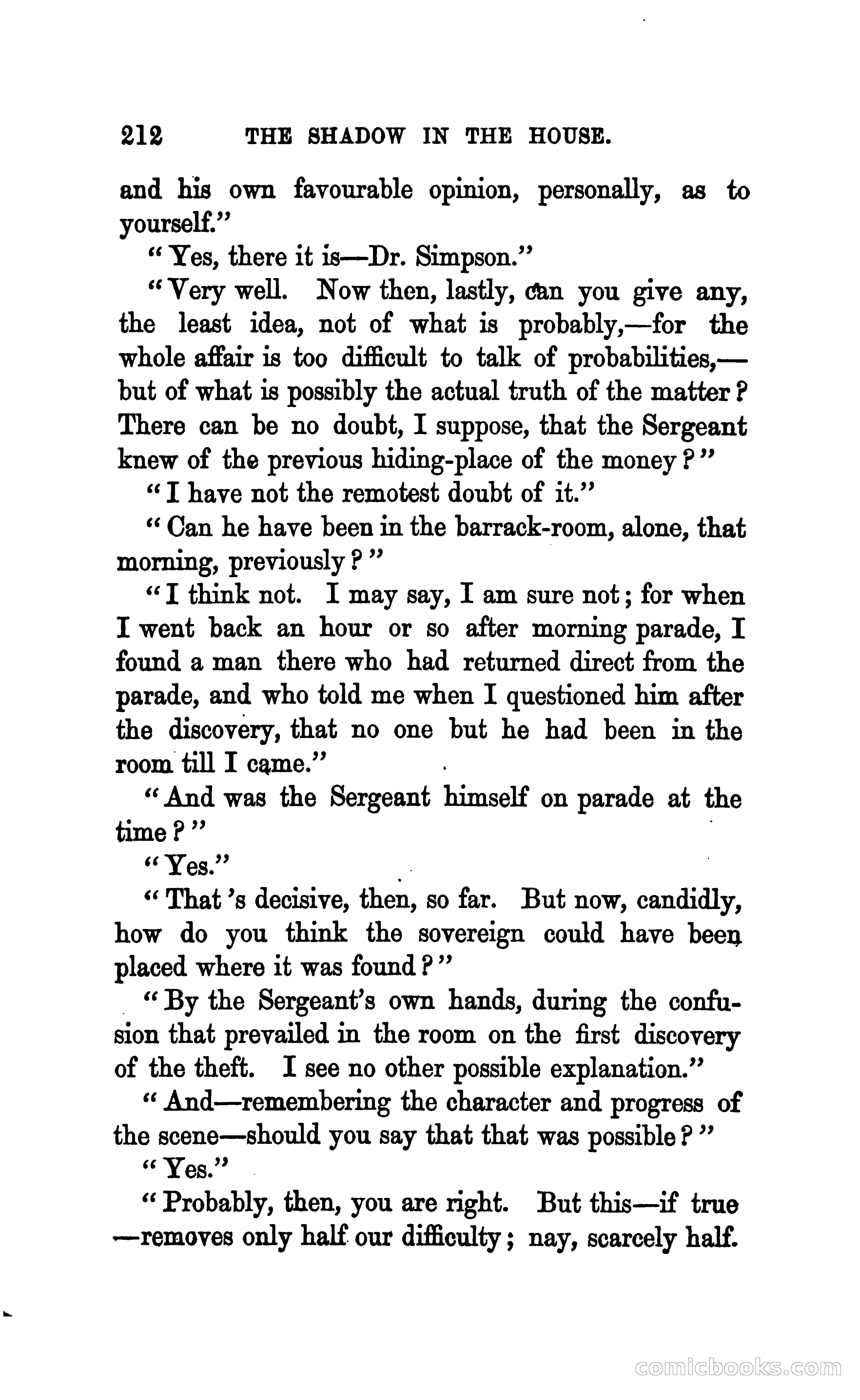 The Shadow in the House — page 219 of 396