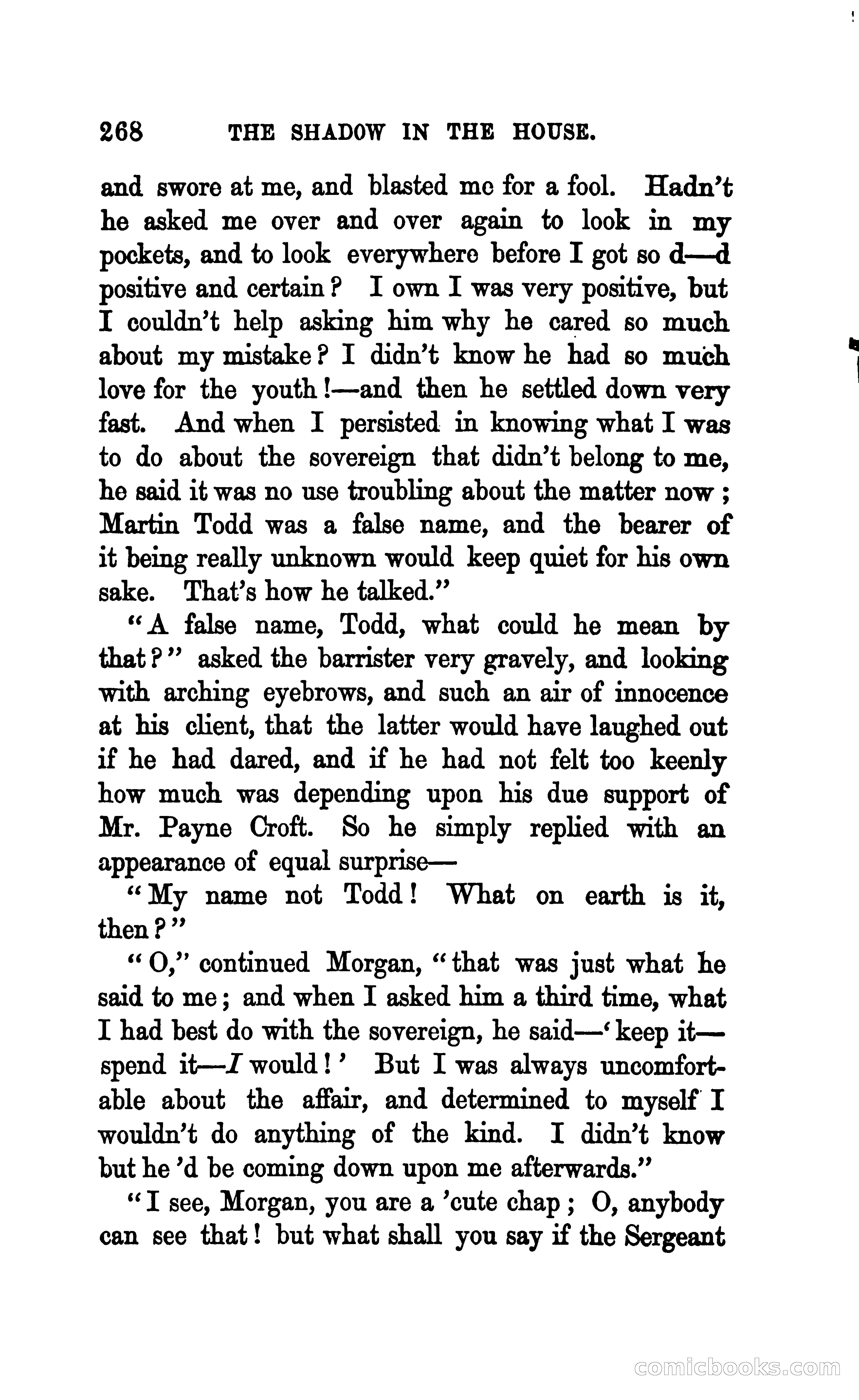 The Shadow in the House — page 275 of 396