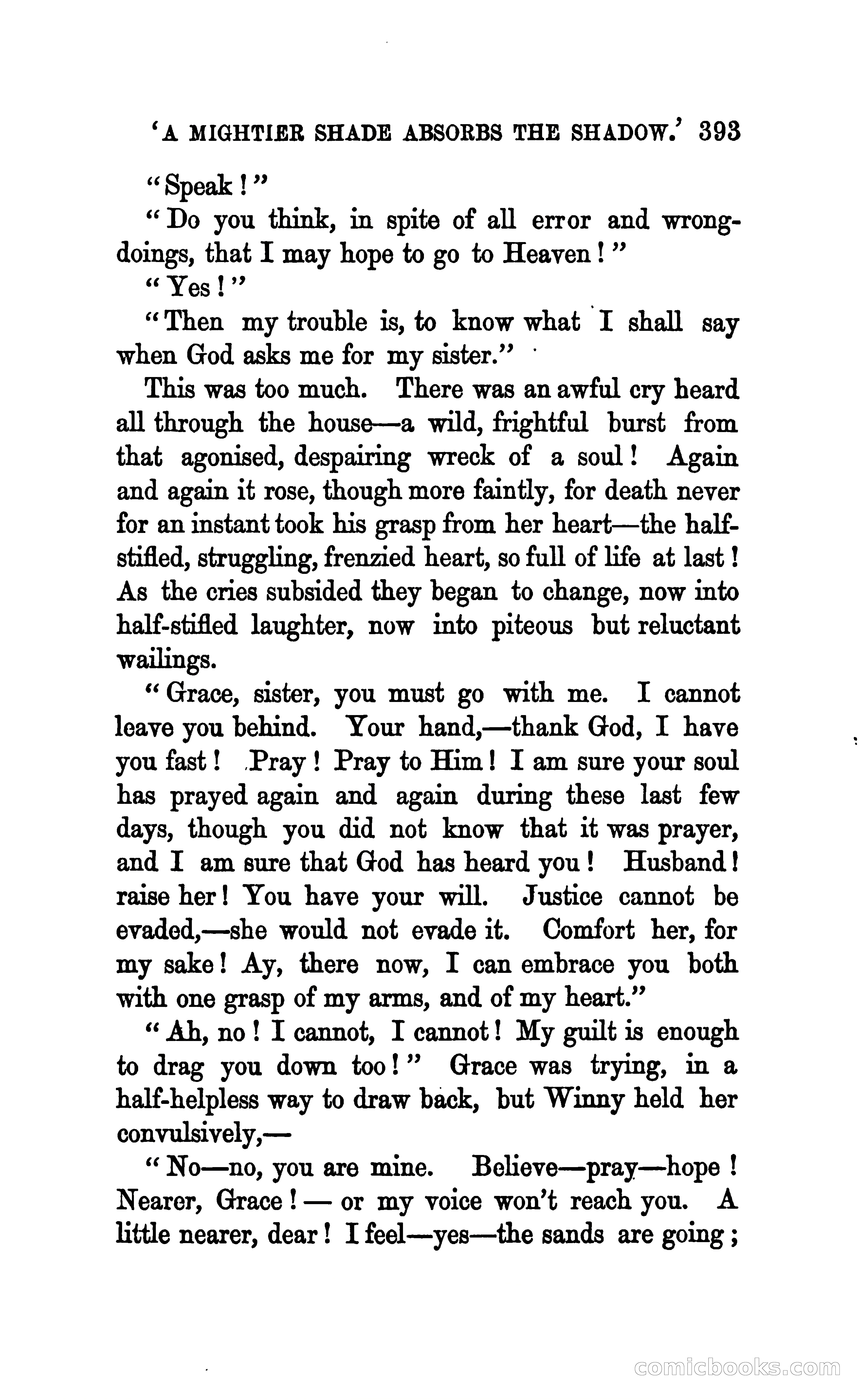 The Shadow in the House — page 400 of 396