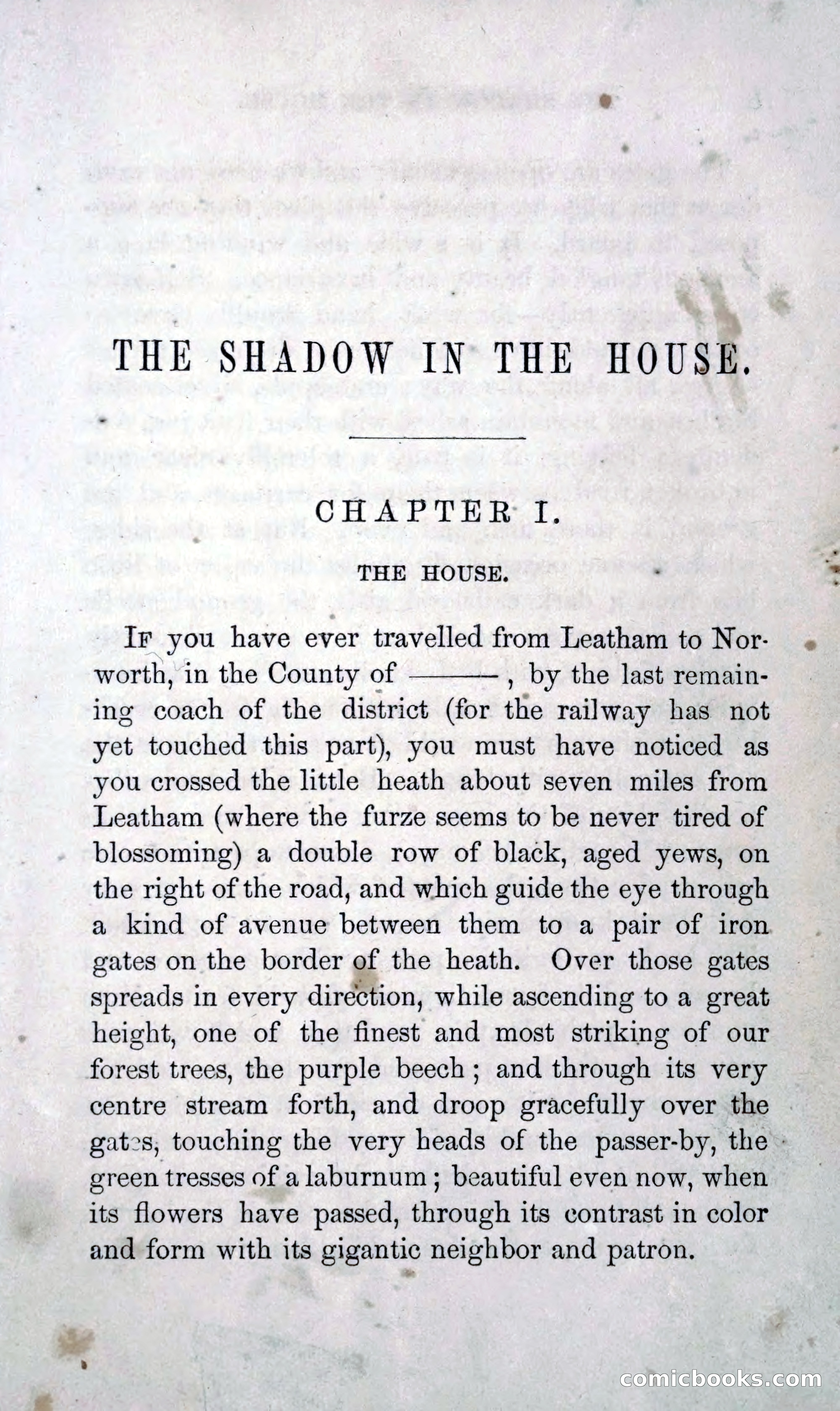 The Shadow in the House — page 16 of 397