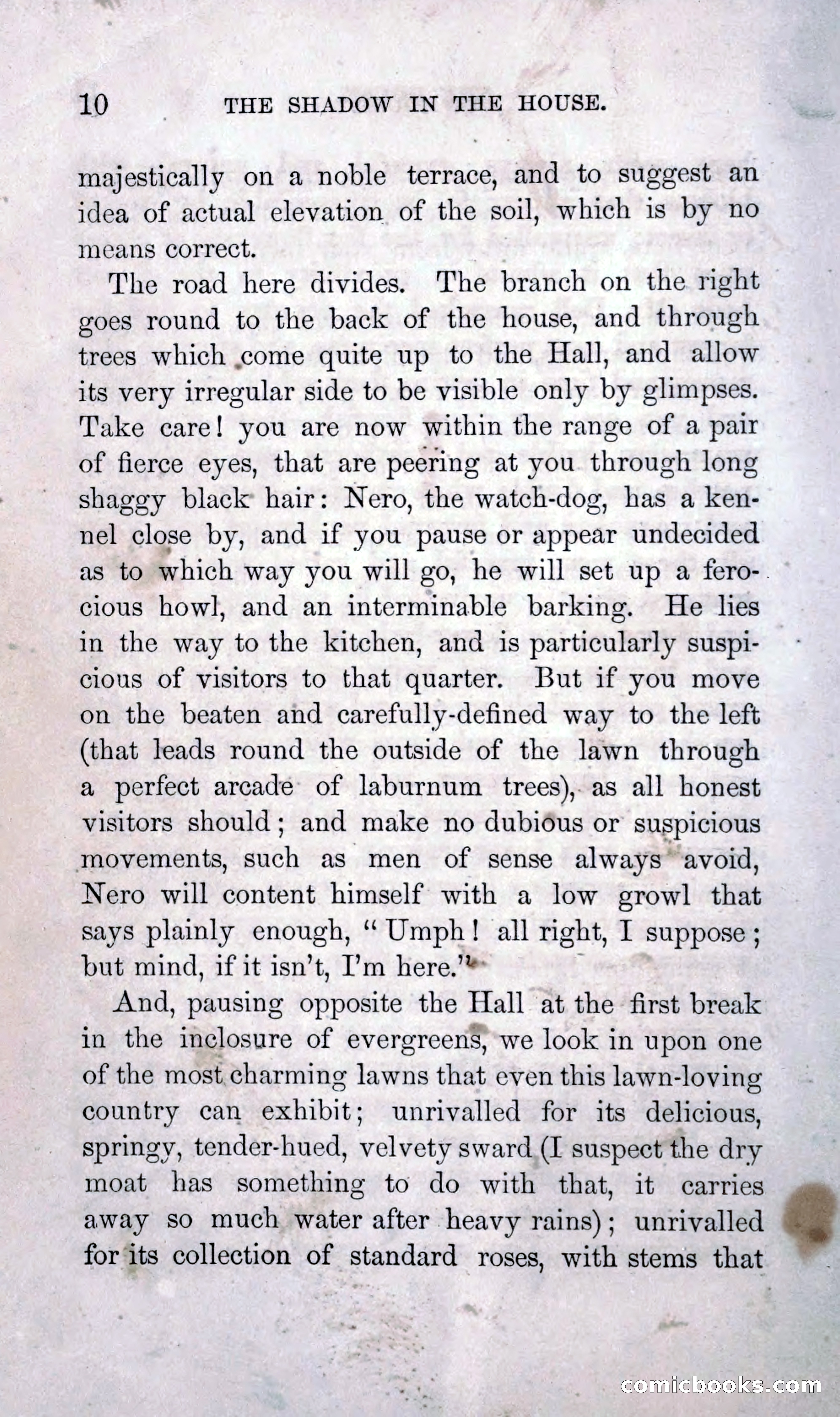 The Shadow in the House — page 19 of 397