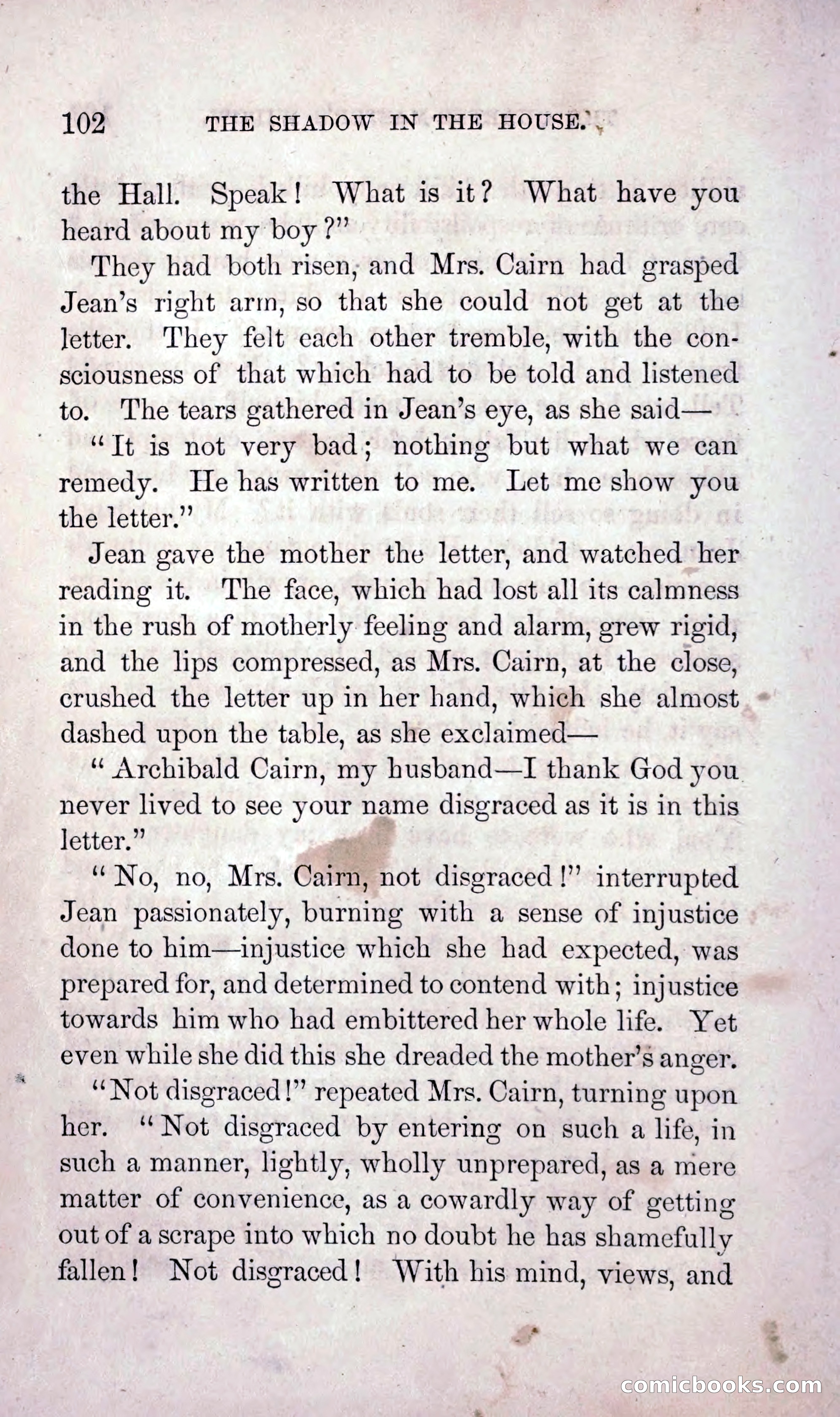The Shadow in the House — page 111 of 397