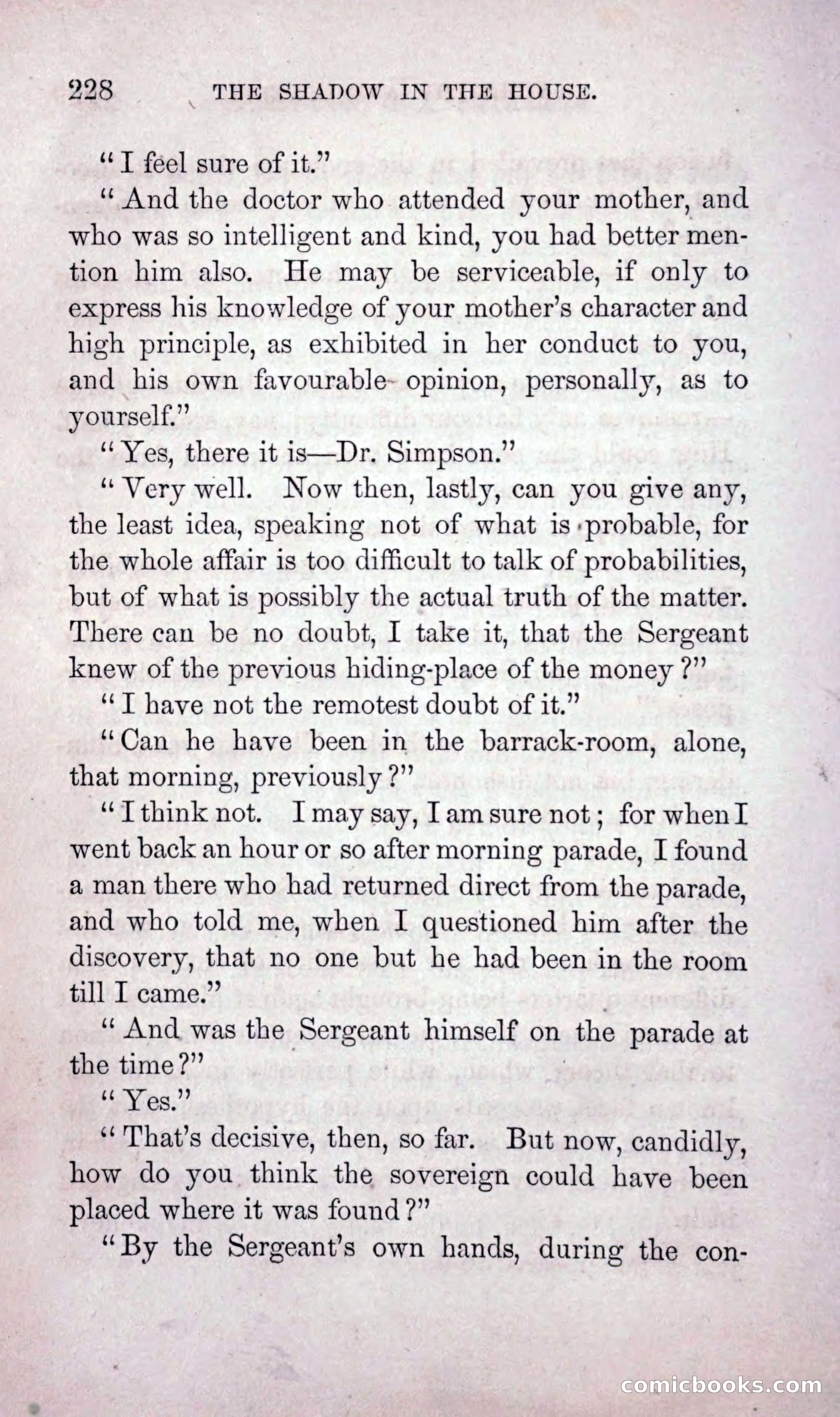 The Shadow in the House — page 237 of 397