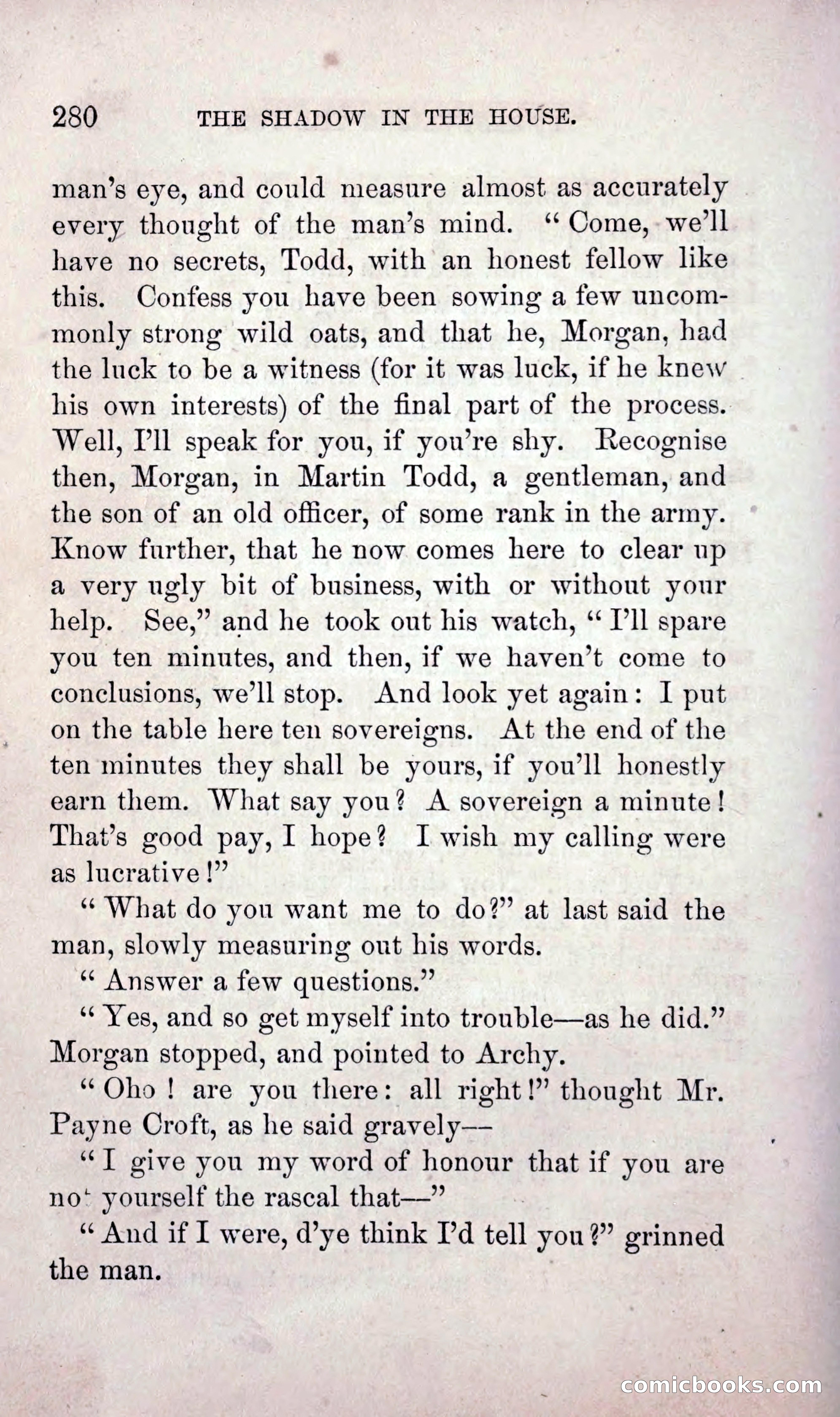 The Shadow in the House — page 289 of 397