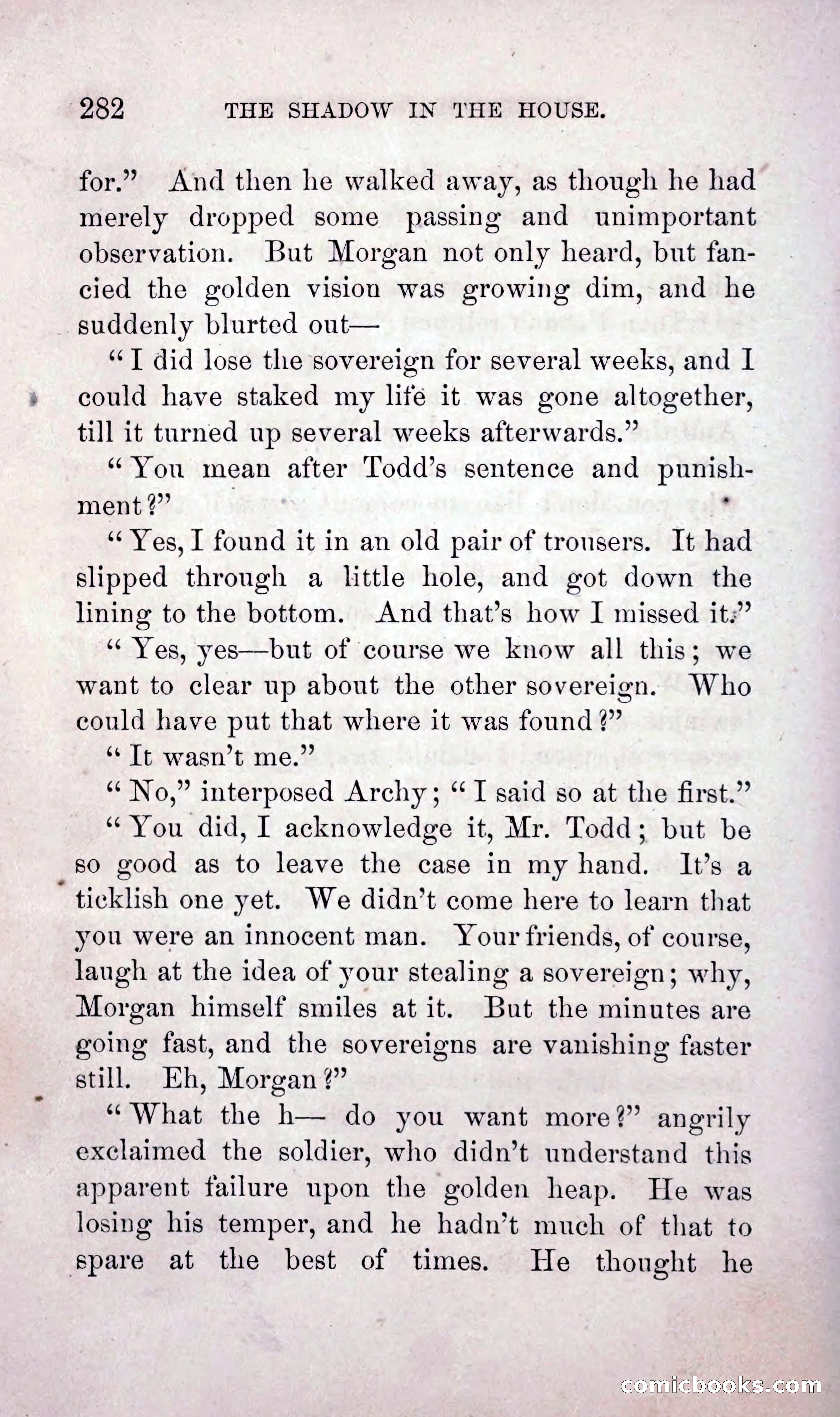 The Shadow in the House — page 291 of 397
