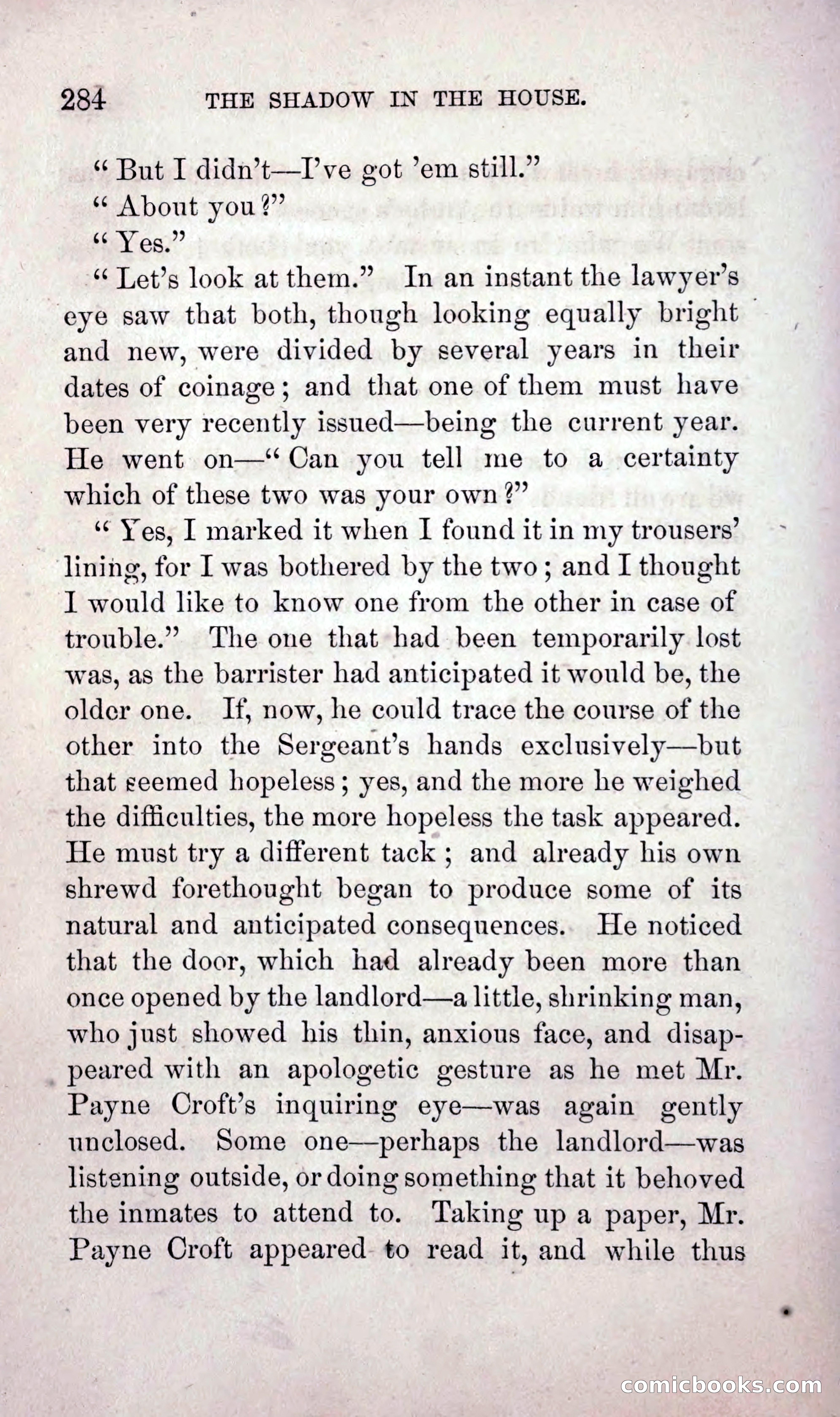 The Shadow in the House — page 293 of 397