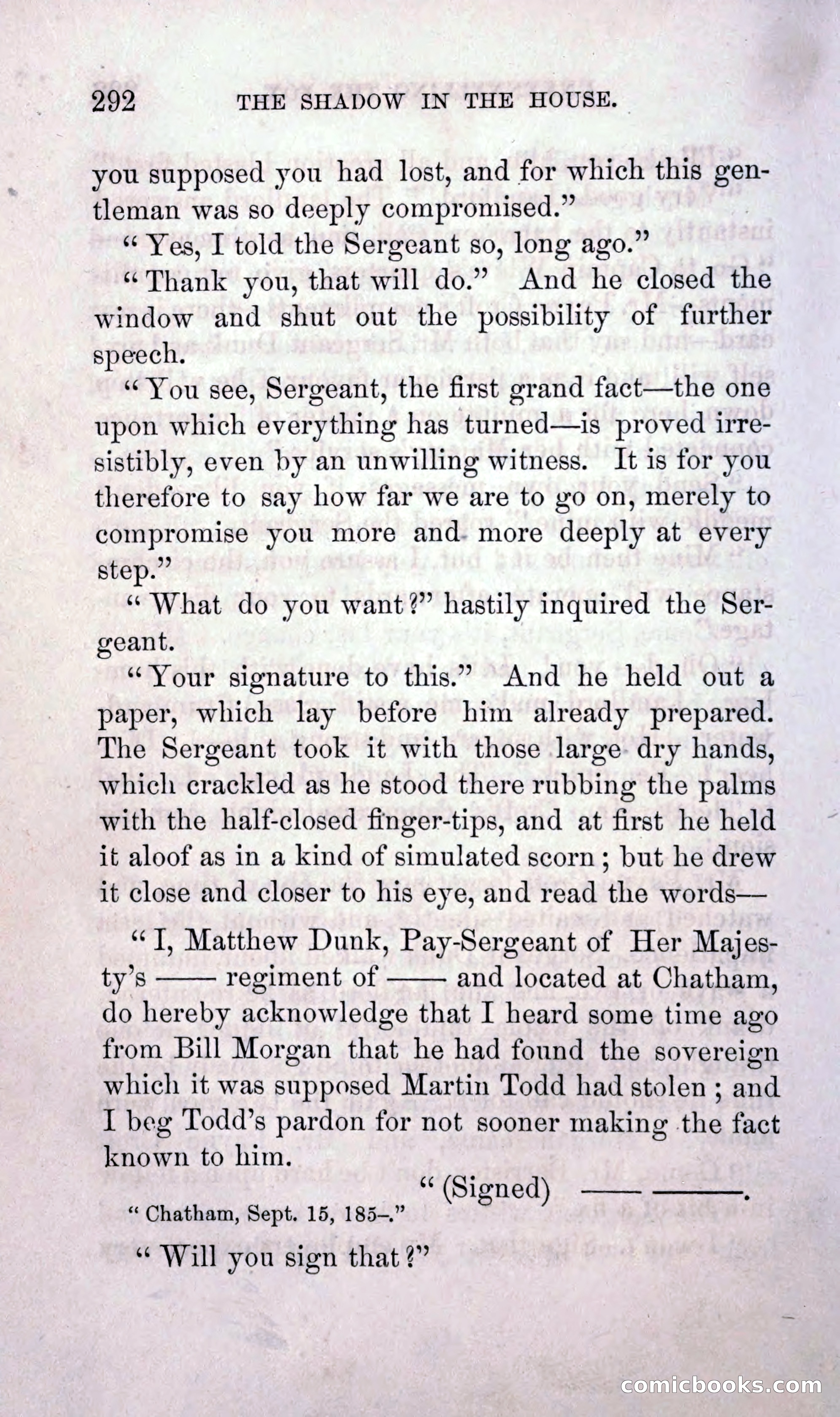 The Shadow in the House — page 301 of 397