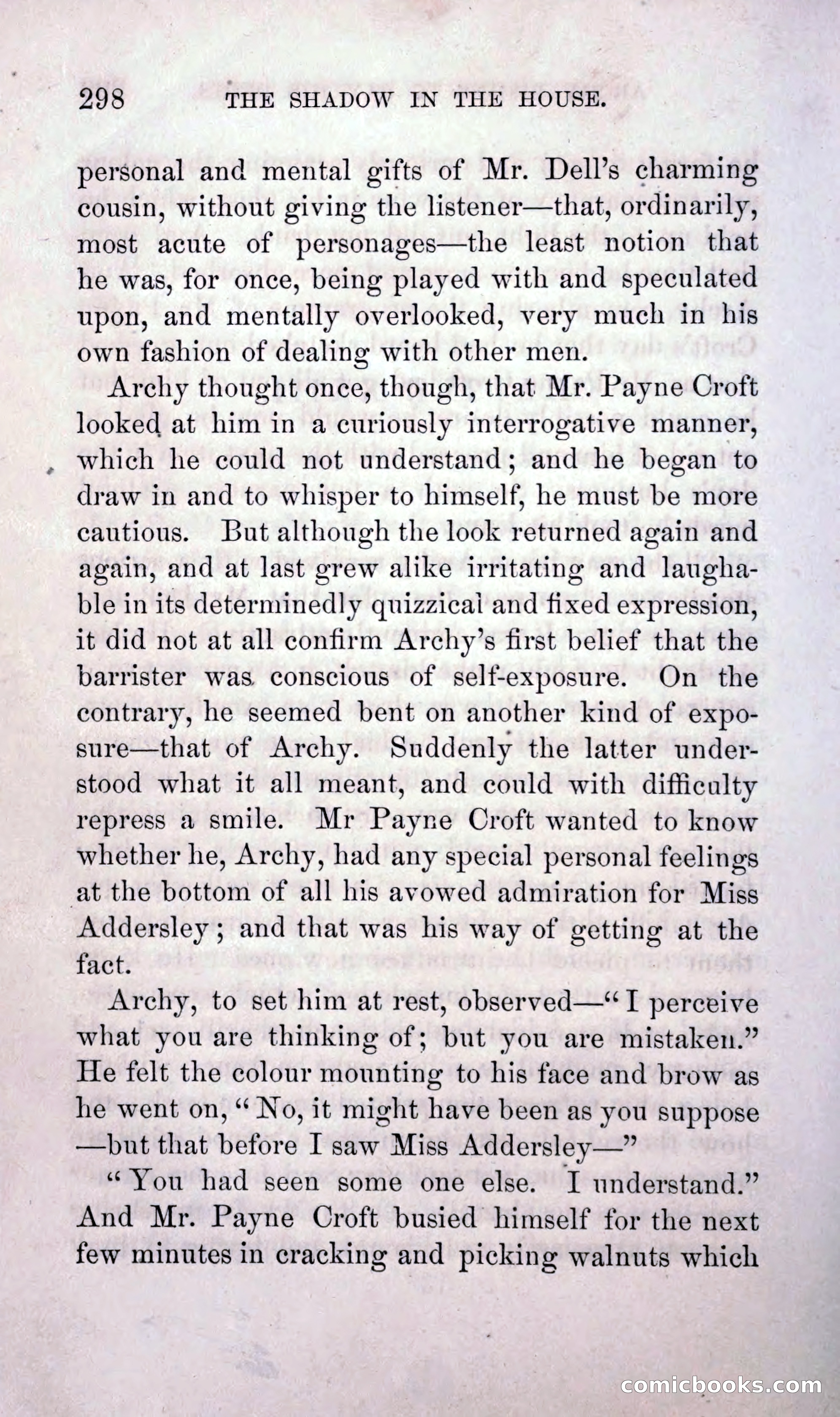 The Shadow in the House — page 307 of 397