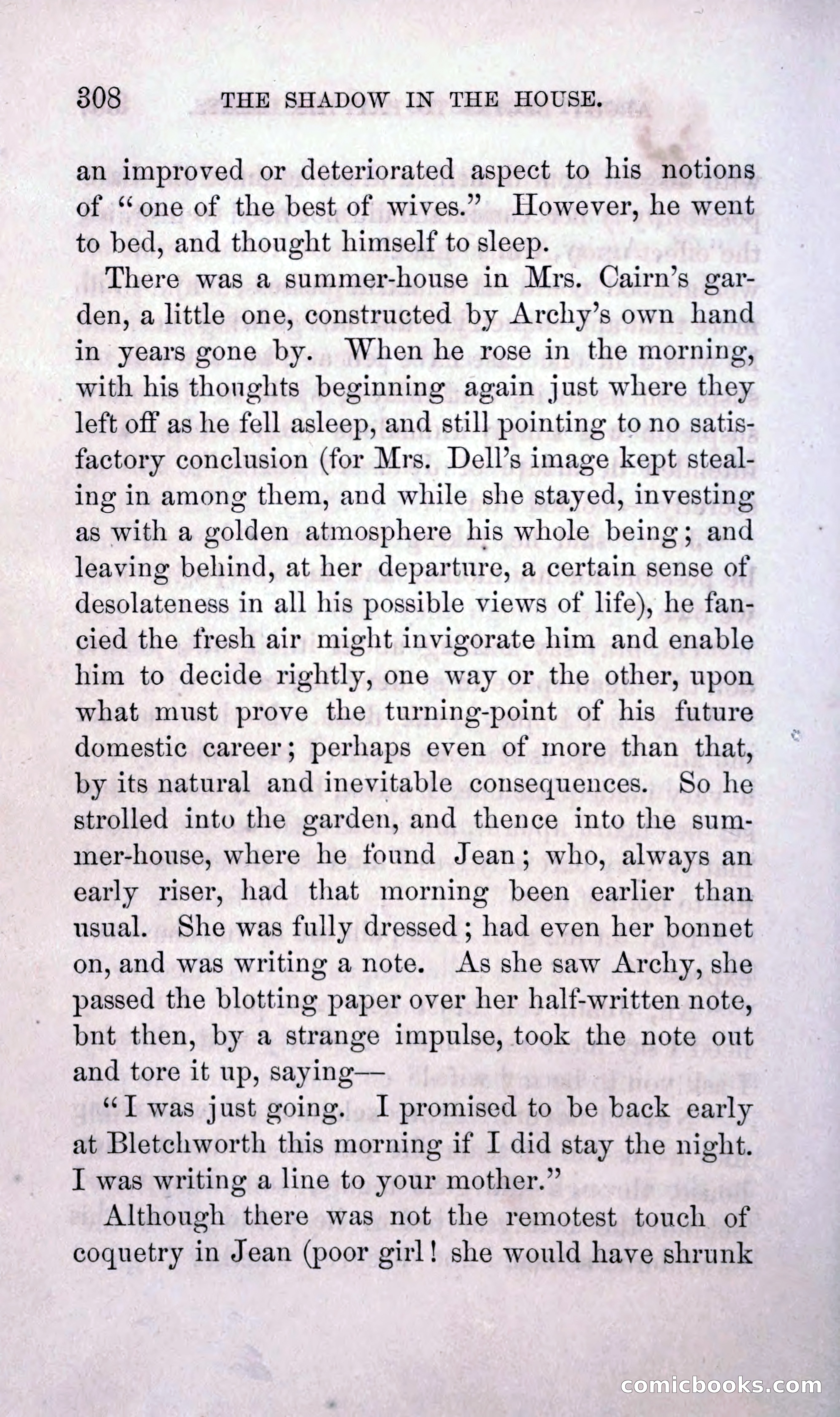 The Shadow in the House — page 317 of 397